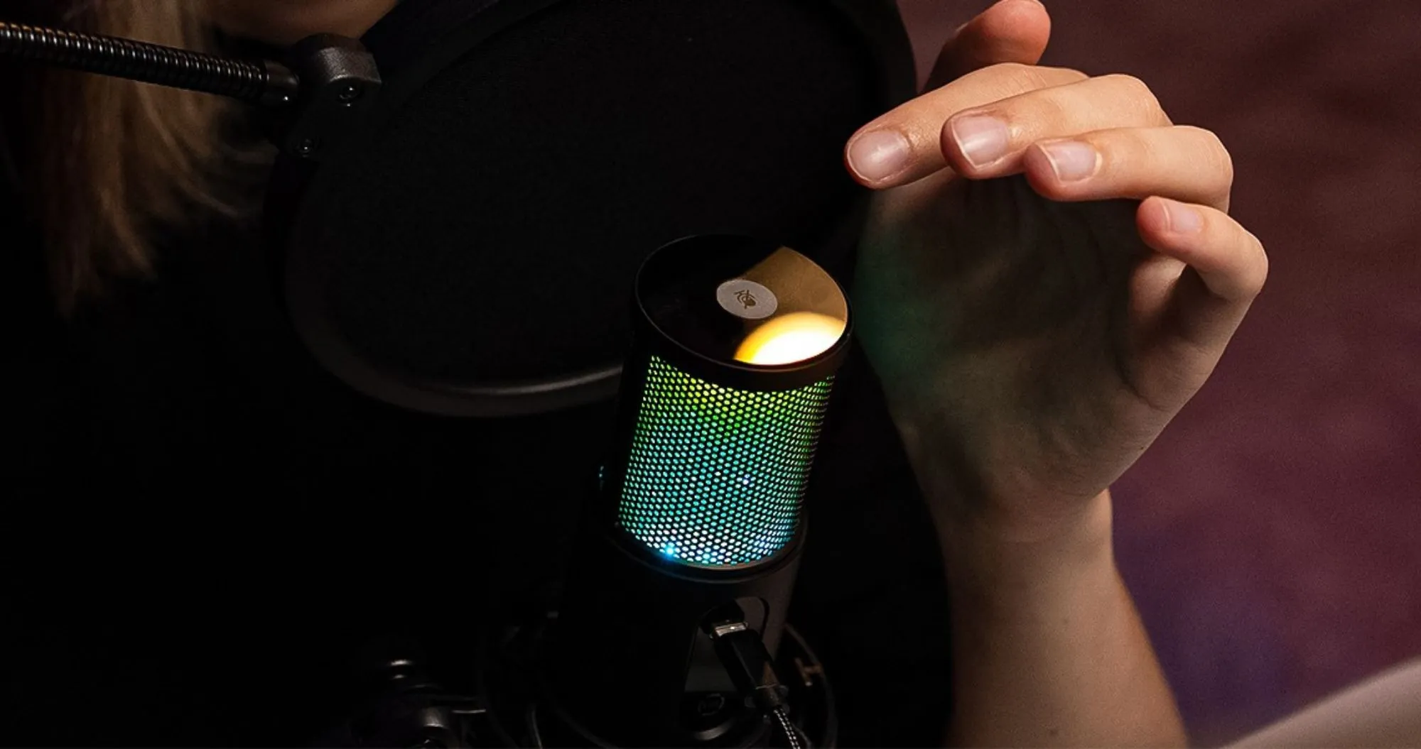 Микрофон Hator Signify RGB PRO+ (HTA-516) (UA)
