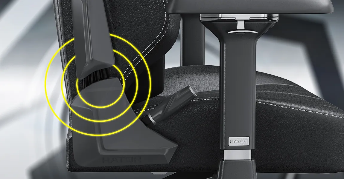 Крісло для геймерів HATOR Arc 3 L PU (HTC3400L) (Black) (UA)