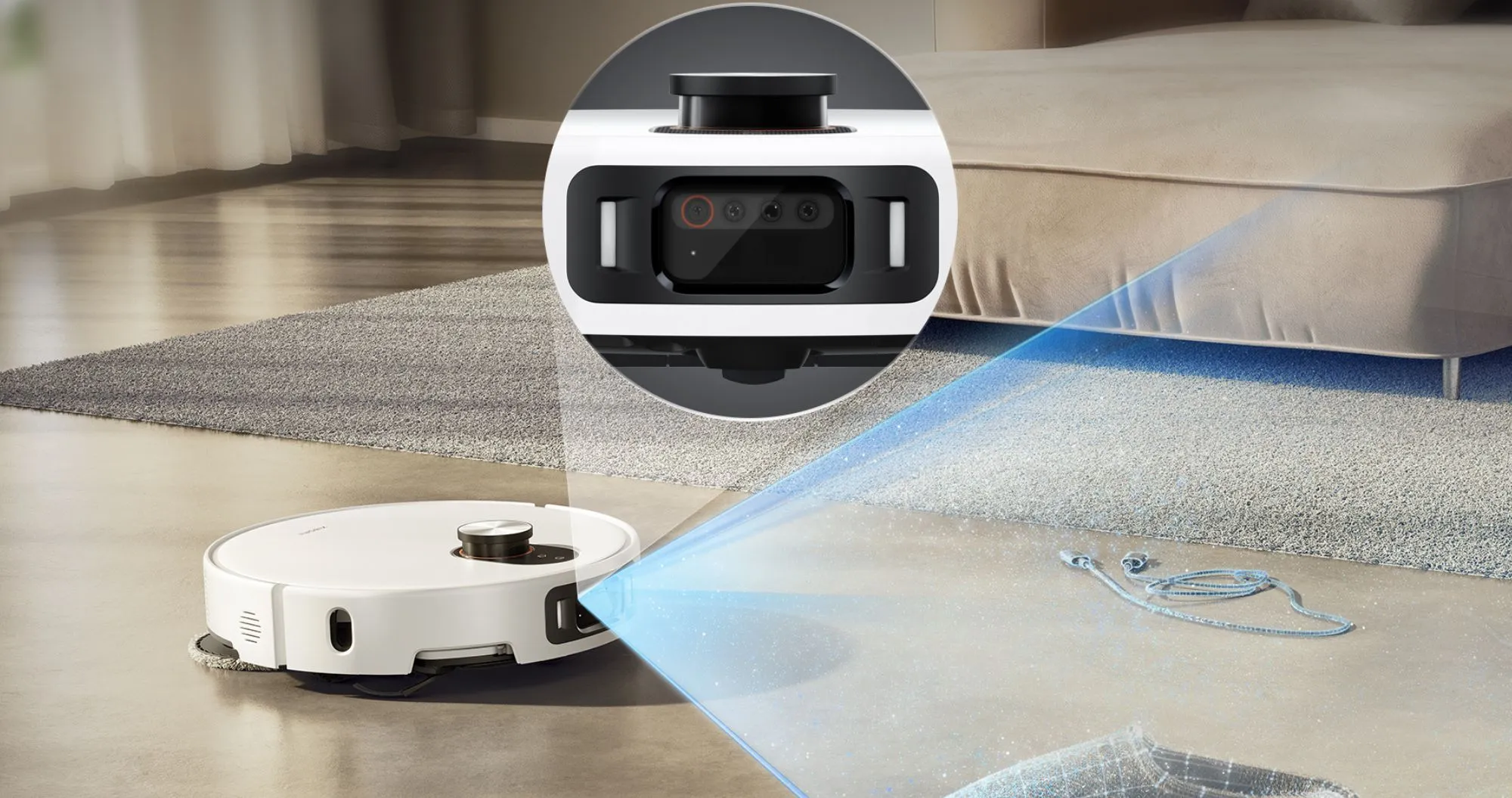 Робот-пылесос Xiaomi Robot Vacuum 5 Pro (White) (EU)