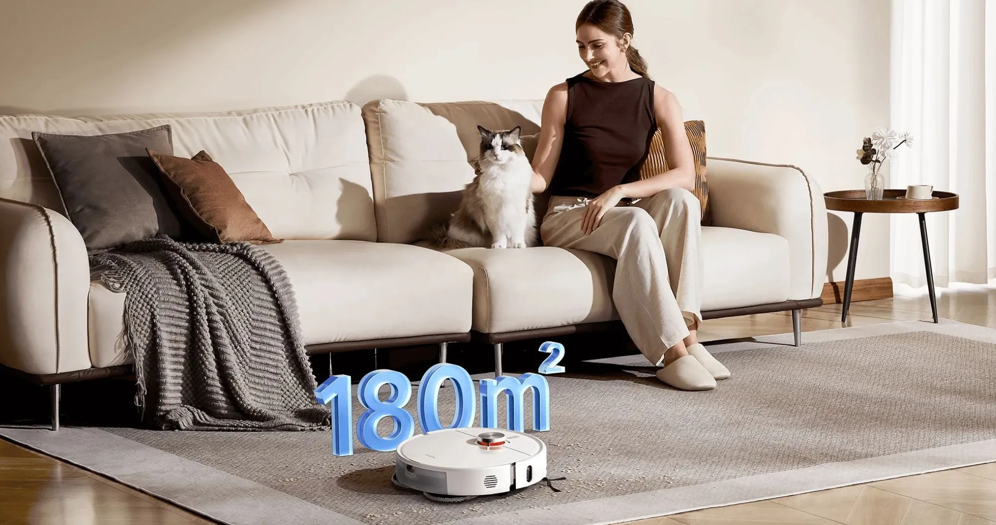 Робот-пилосос Xiaomi Robot Vacuum S40 Pro (White) (EU)