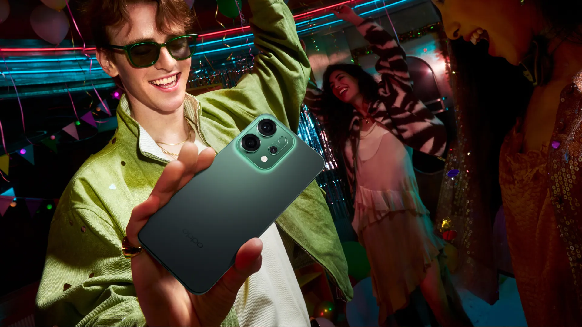 OPPO Reno 14 5G 12/256 (Luminous Green) (Standard)