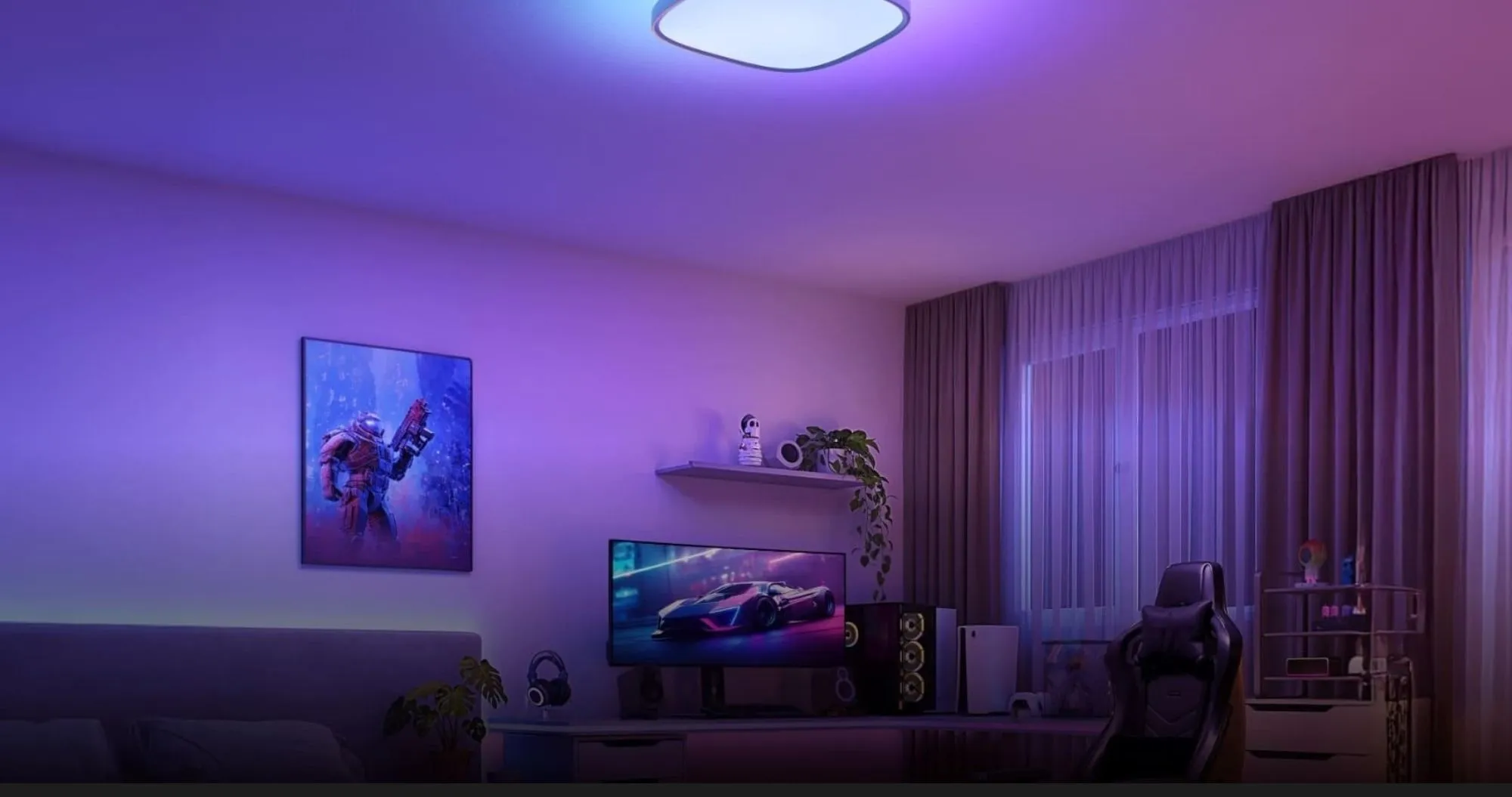 Світильник стельовий Govee H60A4 30cm Smart Square Ceiling Light (H80A4C01)