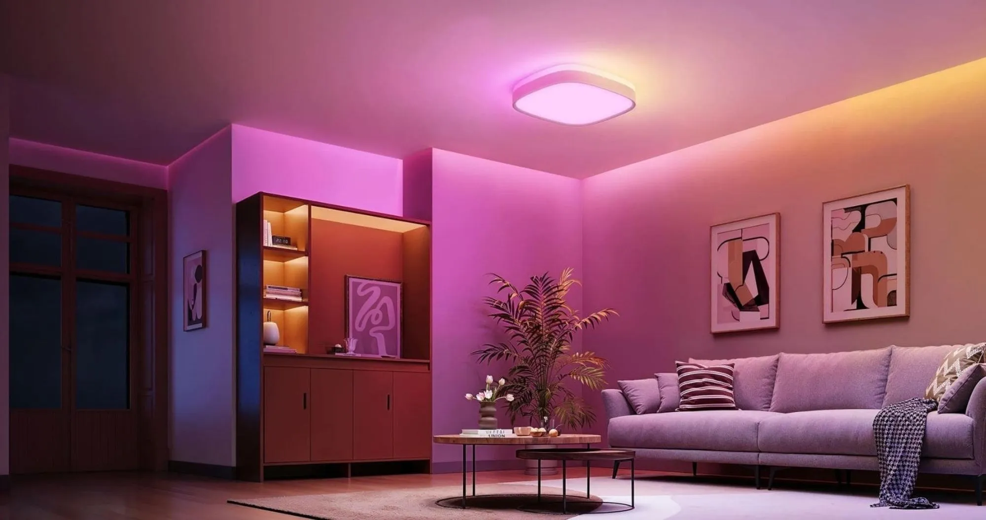 Светильник потолочный Govee 38cm Smart Ceiling Light Pro, RGBICWW (H60A6C01)