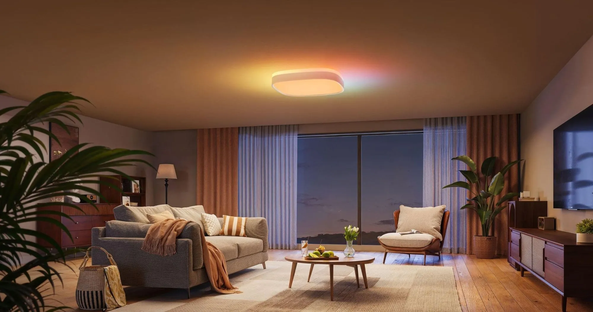 Светильник потолочный Govee 38cm Smart Ceiling Light Pro, RGBICWW (H60A6C01)