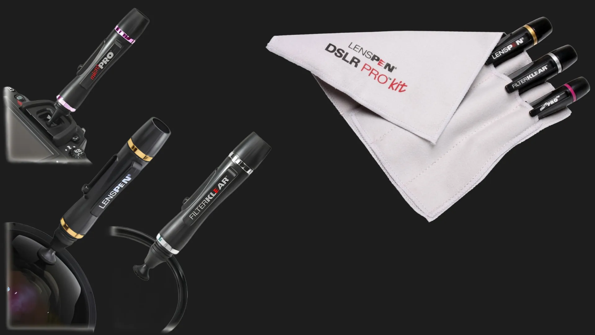 Набор карандашей LENSPEN DSLR PRO KIT для чистки оптики