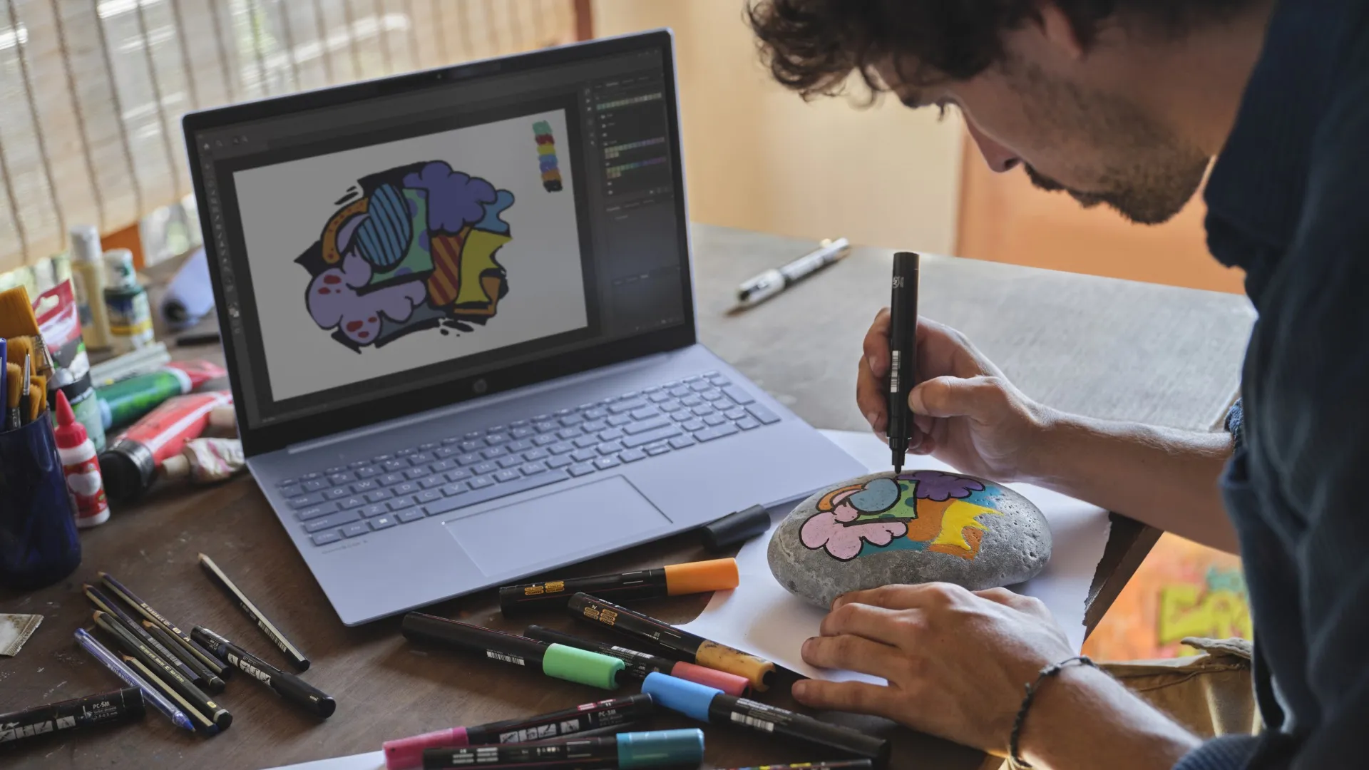 Ноутбук HP OmniBook 5 16&quot; (AMD Ryzen AI 5/16GB/512GB (SSD)/AMD Radeon 840M) (B6NF3UA) (Standard)