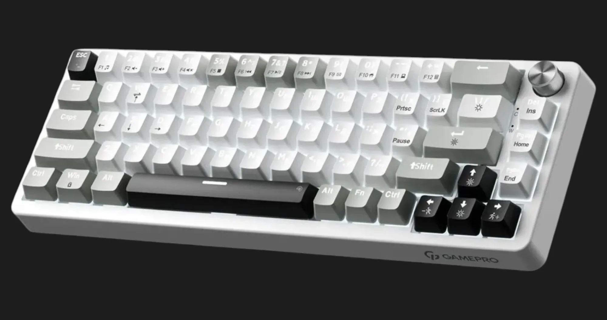 Игровая клавіатура Genesis Silverlight (MK116) (White) (UA)