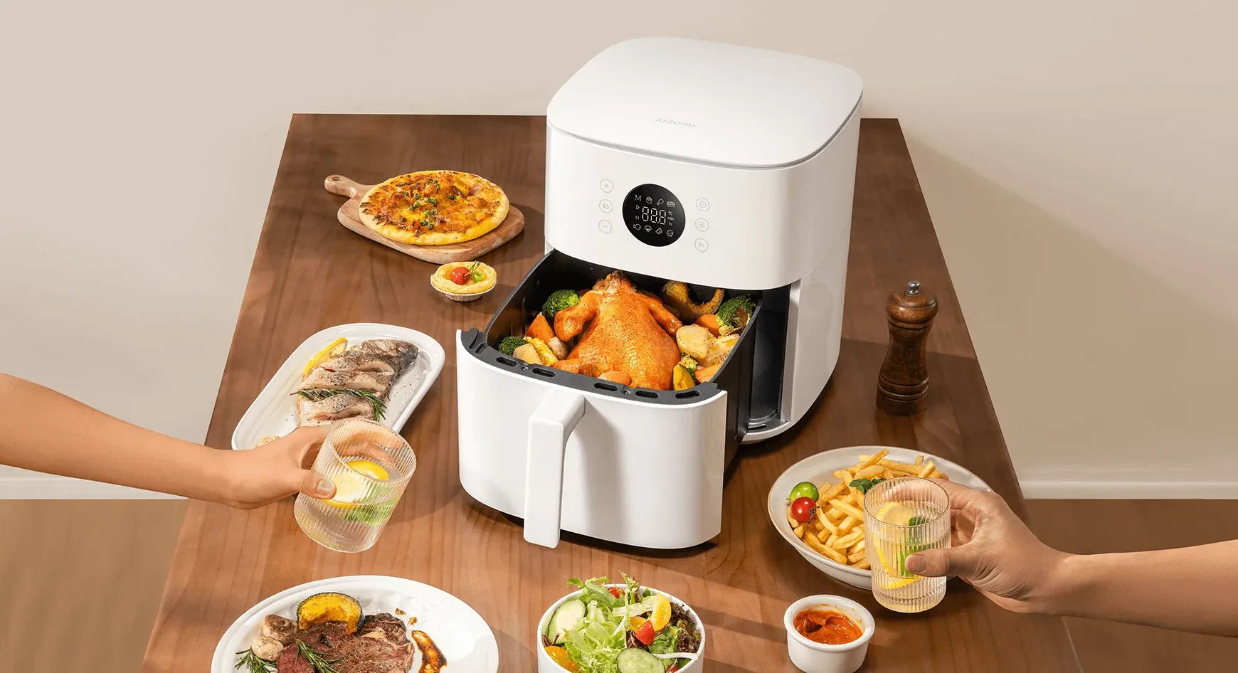 Мультипіч Xiaomi Air Fryer MAF-W6501 (White) (Standard)