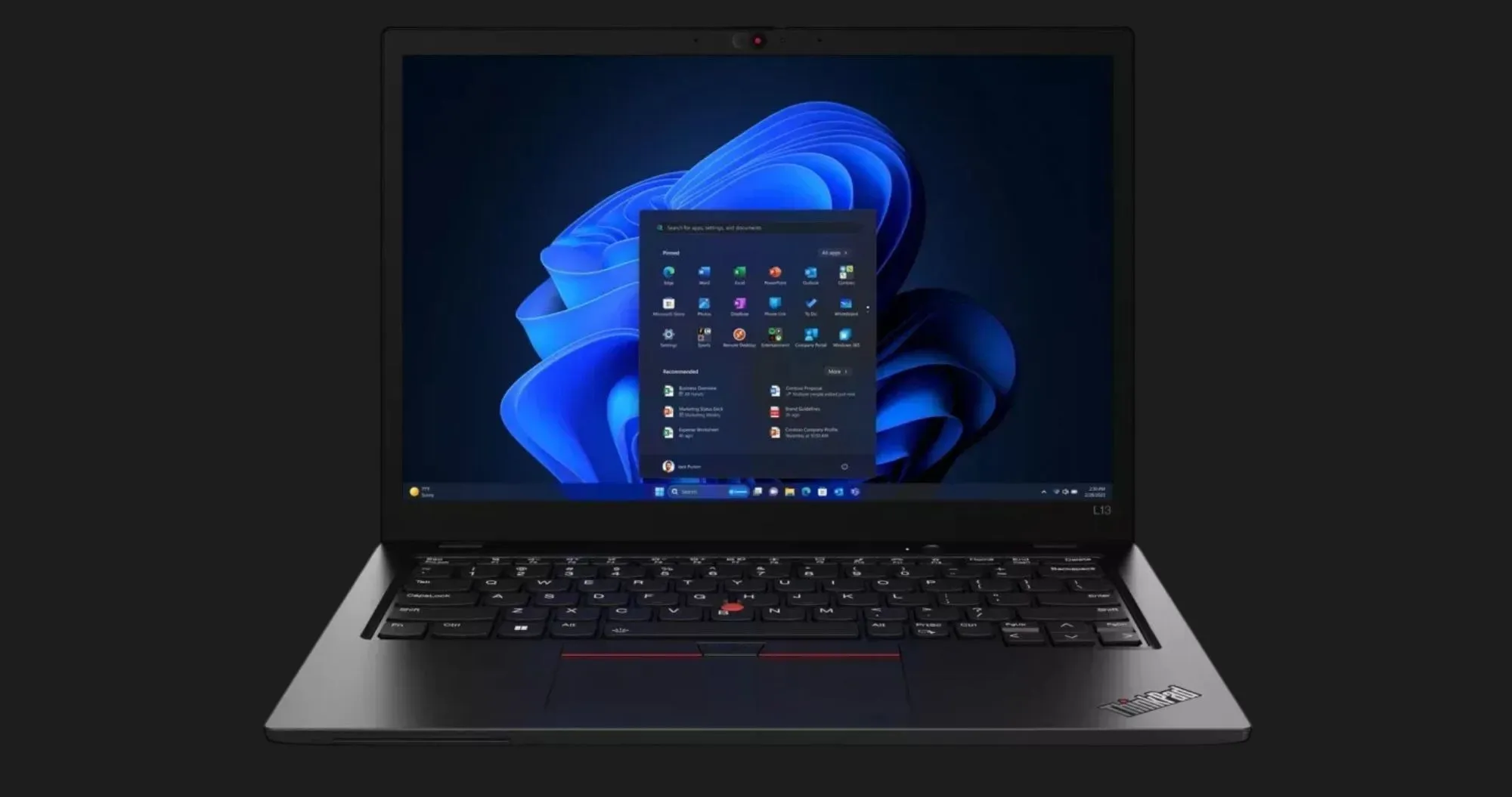 Ноутбук Lenovo ThinkPad L13 Gen 5 13,3" (Intel Core Ultra 5/16GB/256GB (SSD)/Intel Graphics) (21LBCTO1WW) (Standard)
