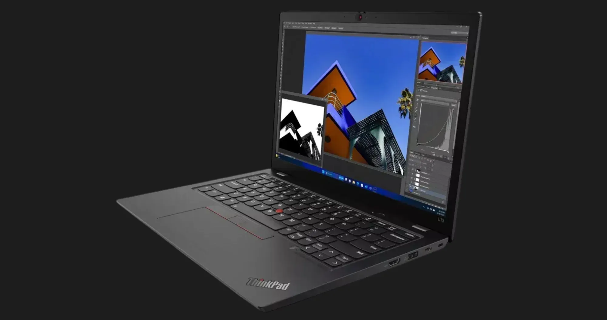 Ноутбук Lenovo ThinkPad L13 Gen 5 13,3" (Intel Core Ultra 5/16GB/256GB (SSD)/Intel Graphics) (21LBCTO1WW) (Standard)