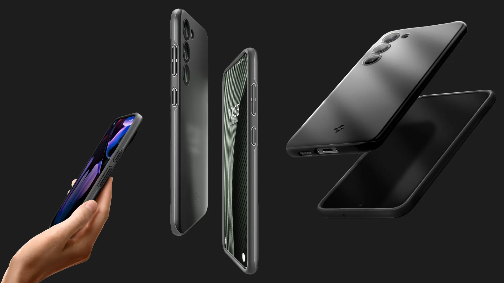 Чохол Spigen Thin Fit для Google Pixel 8 Pro (Metal Slate)