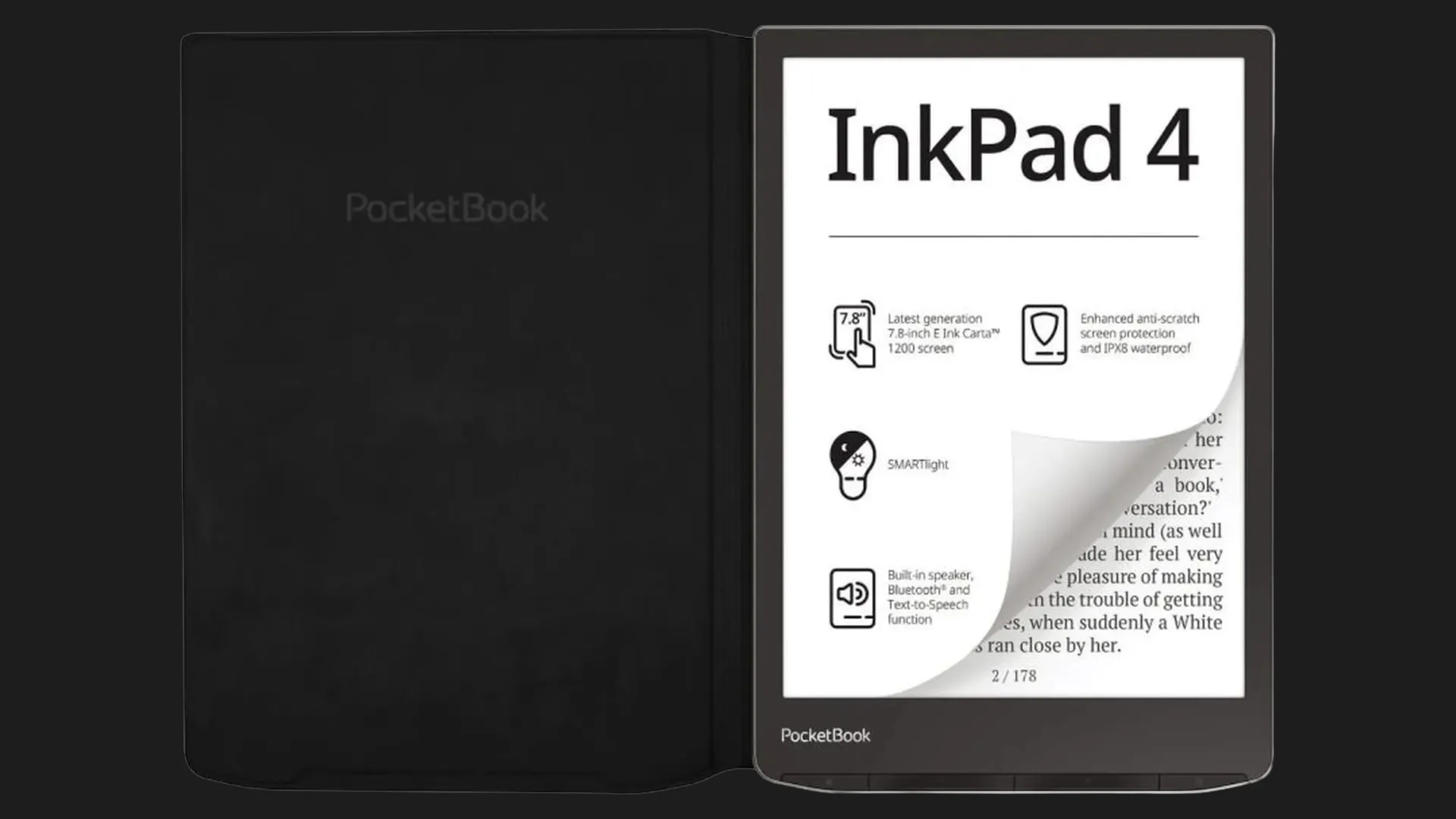 Обложка Flip series для PocketBook 743 (Black)