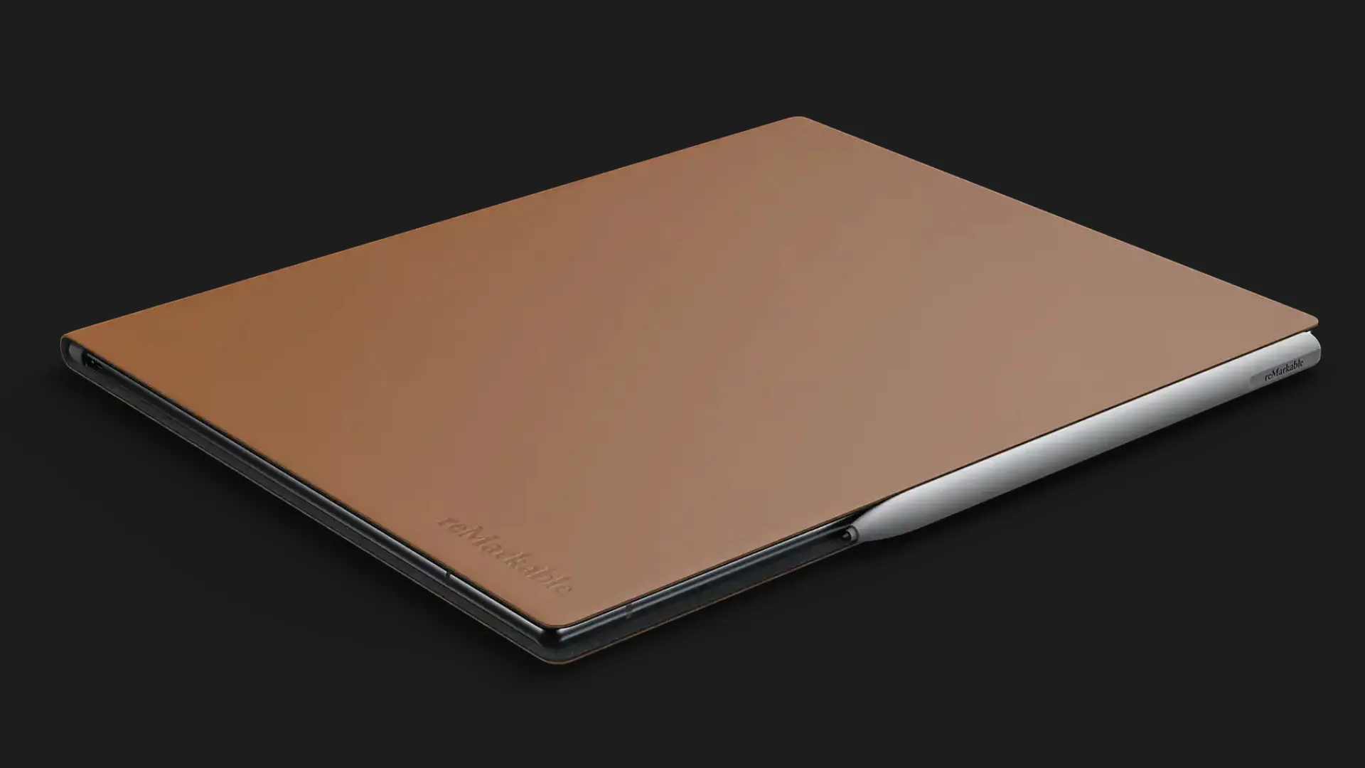 Оригинальный чехол Book Folio для reMarkable 2 Premium Leather (Black)