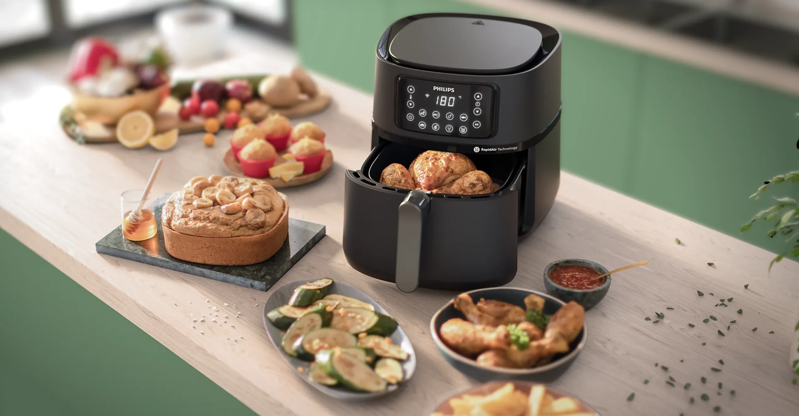 Мультипіч Philips Airfryer 5000 Series XXL Connected HD9285/96