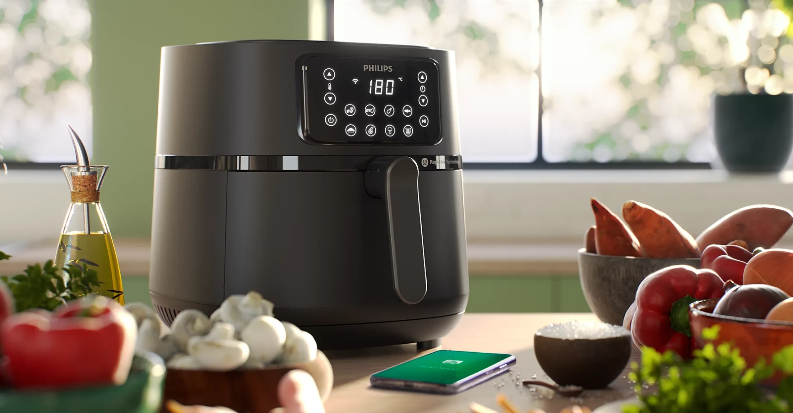 Мультипечь Philips Airfryer 5000 Series XXL Connected HD9285/96