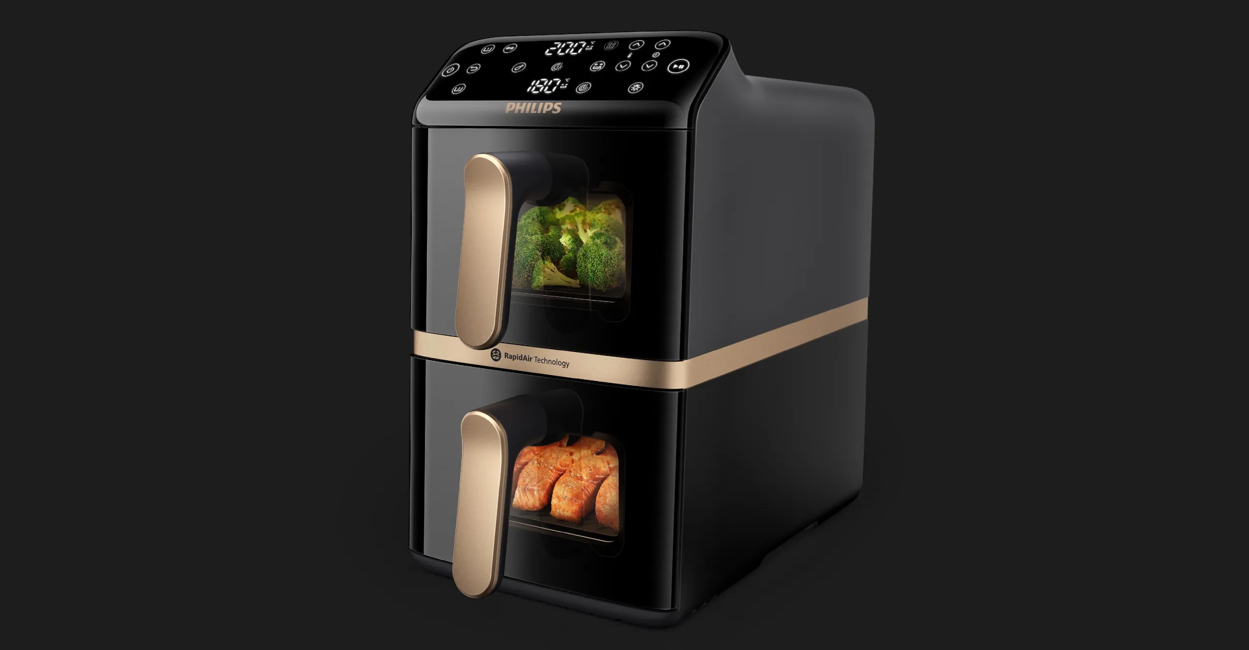 Мультипечь Philips Ovi Stacked Dual Basket NA462/70