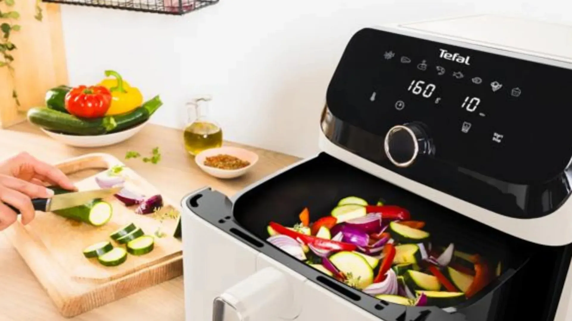 Мультипечь Tefal Easy Fry Mega EY855AE0 (White)