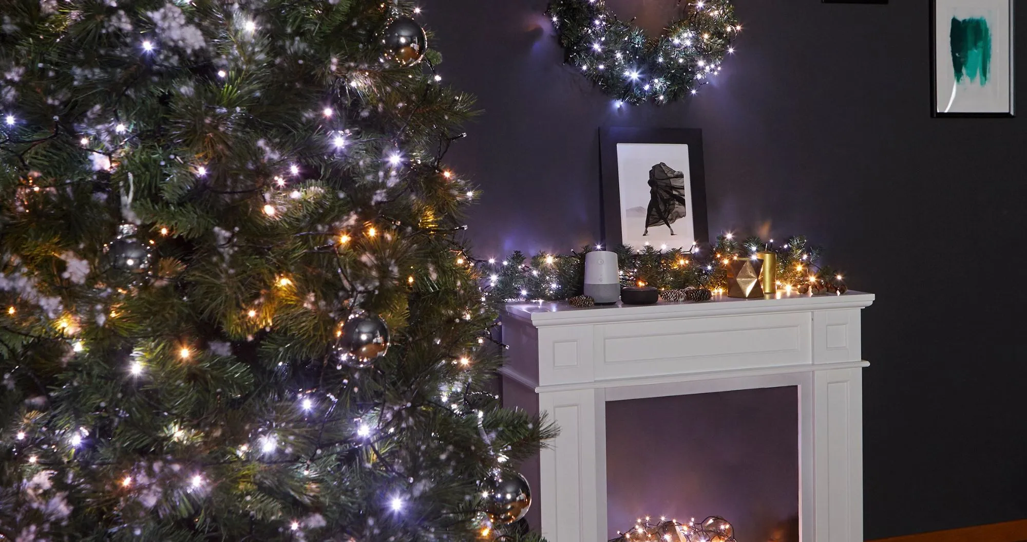 Гирлянда Smart LED Twinkly Strings AWW 400 IP44 32м