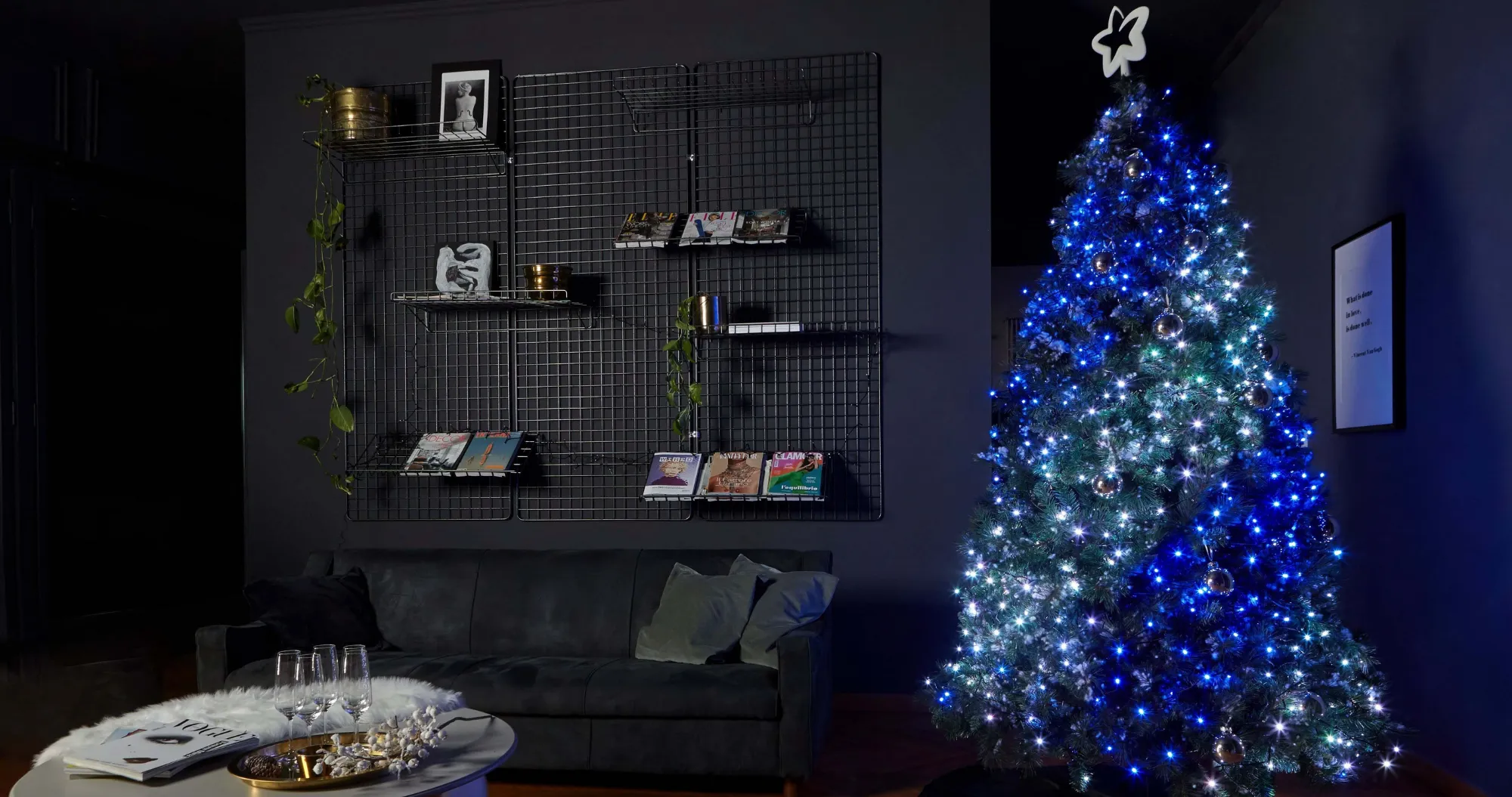 Гірлянда Smart LED Twinkly Strings RGB 600 IP44 48м