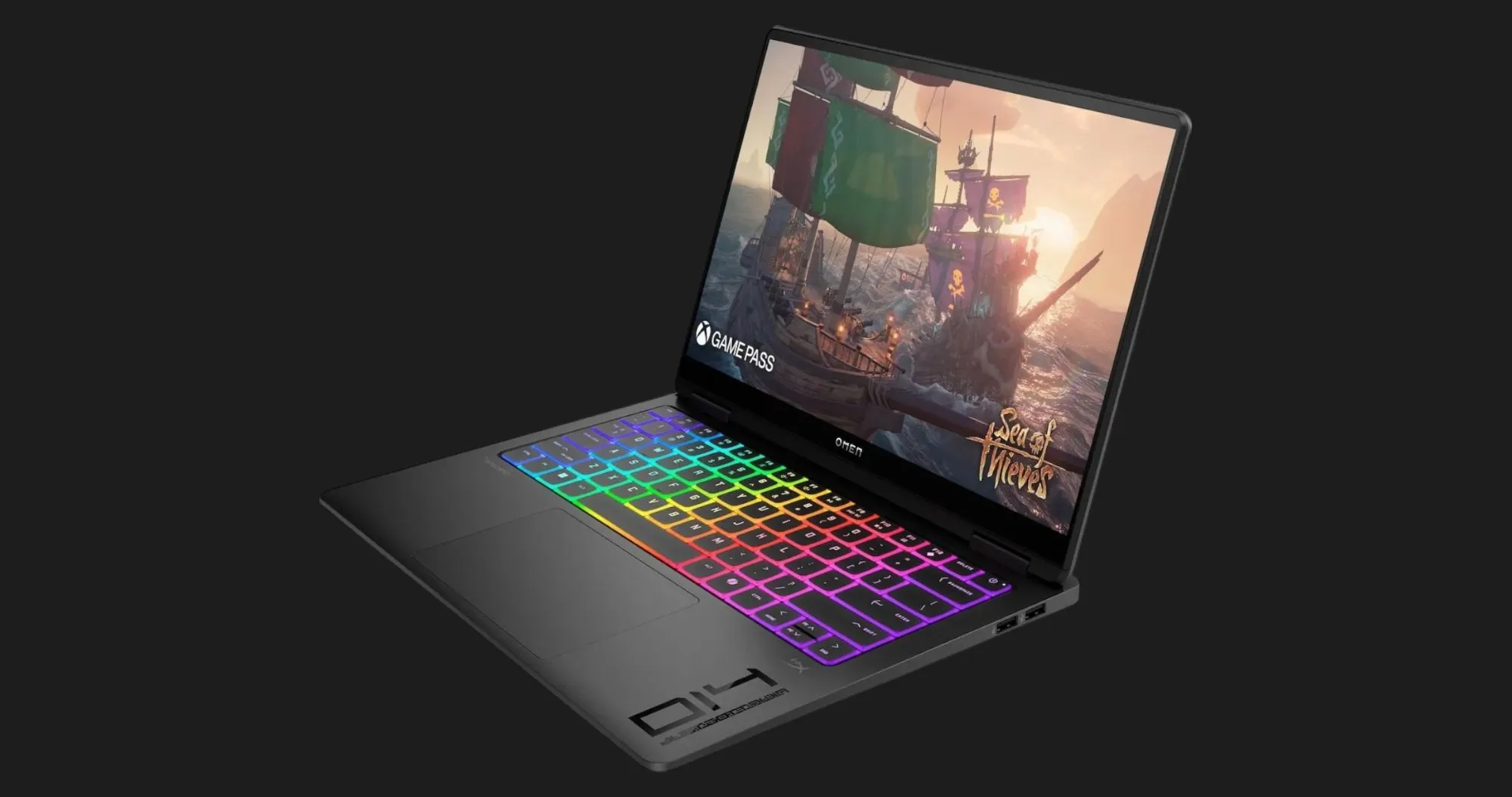Ноутбук HP Omen Transcend 14-fb1013dx 14" (Intel Core Ultra 7/32GB/1TB (SSD)/RTX 5060) (B94GQUA) (Standard)
