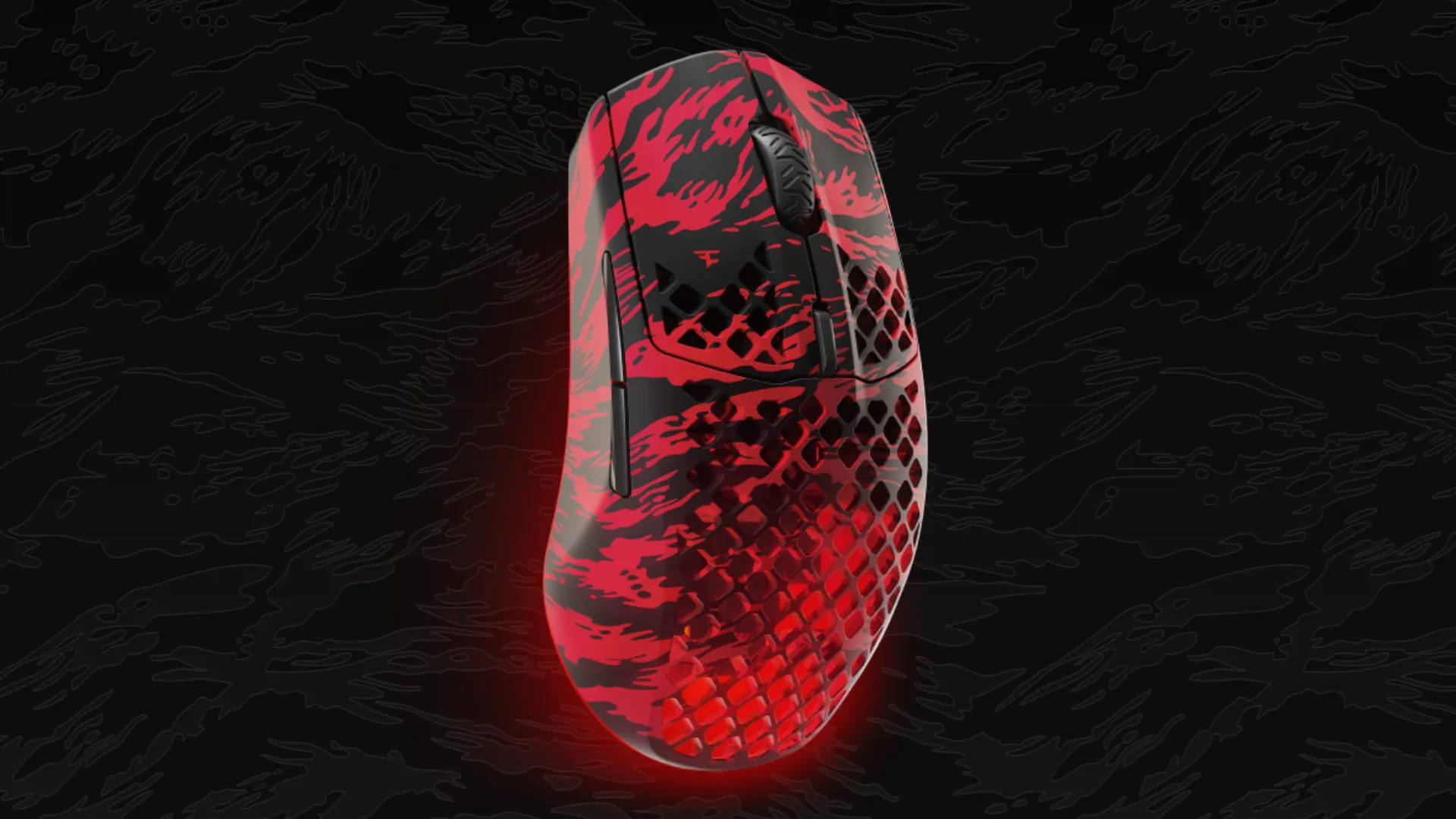 Миша SteelSeries Aerox 3 Wireless Faze Clan Edition (Red/Black) (EU)