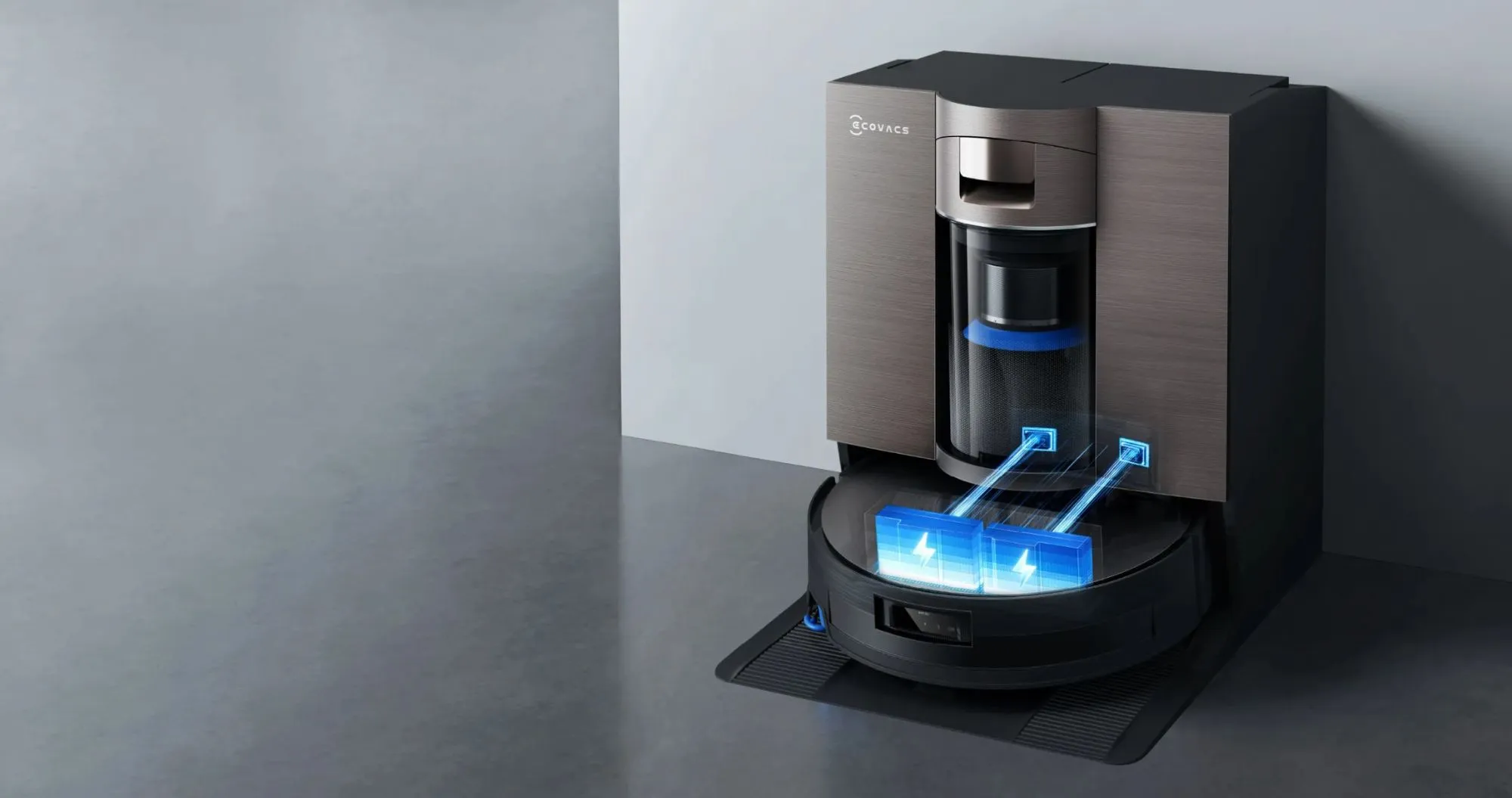 Робот-пилосос Ecovacs Deebot X11 OmniCyclone (Brown) (EU)