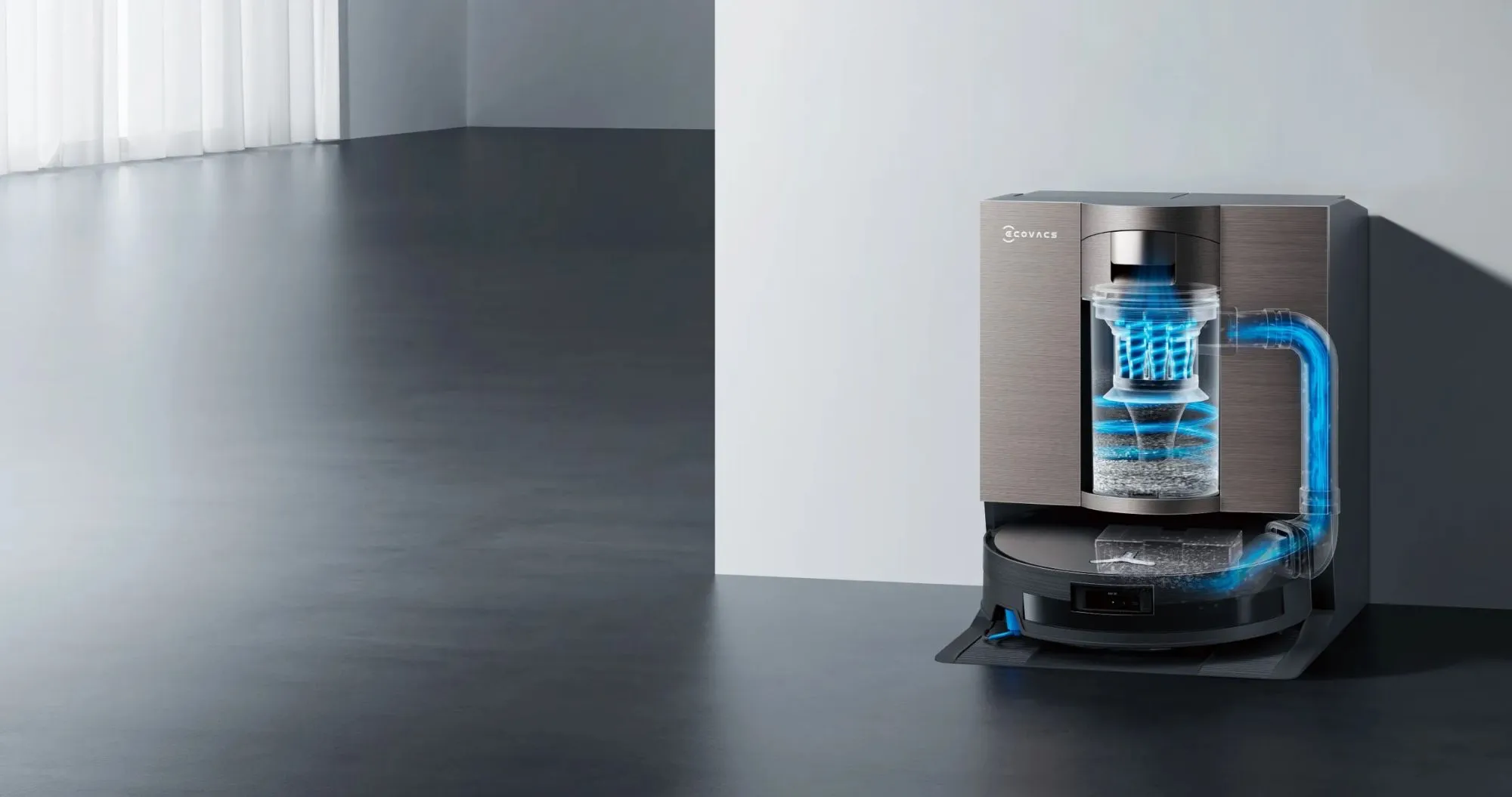 Робот-пылесос Ecovacs Deebot X11 OmniCyclone (Brown) (EU)