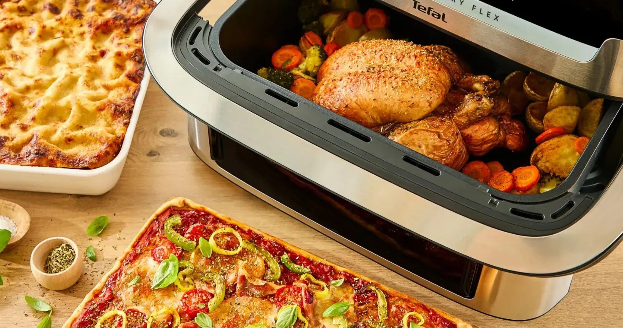 Мультипіч Tefal Dual Easy Fry Flex EY922DE0 (EU)