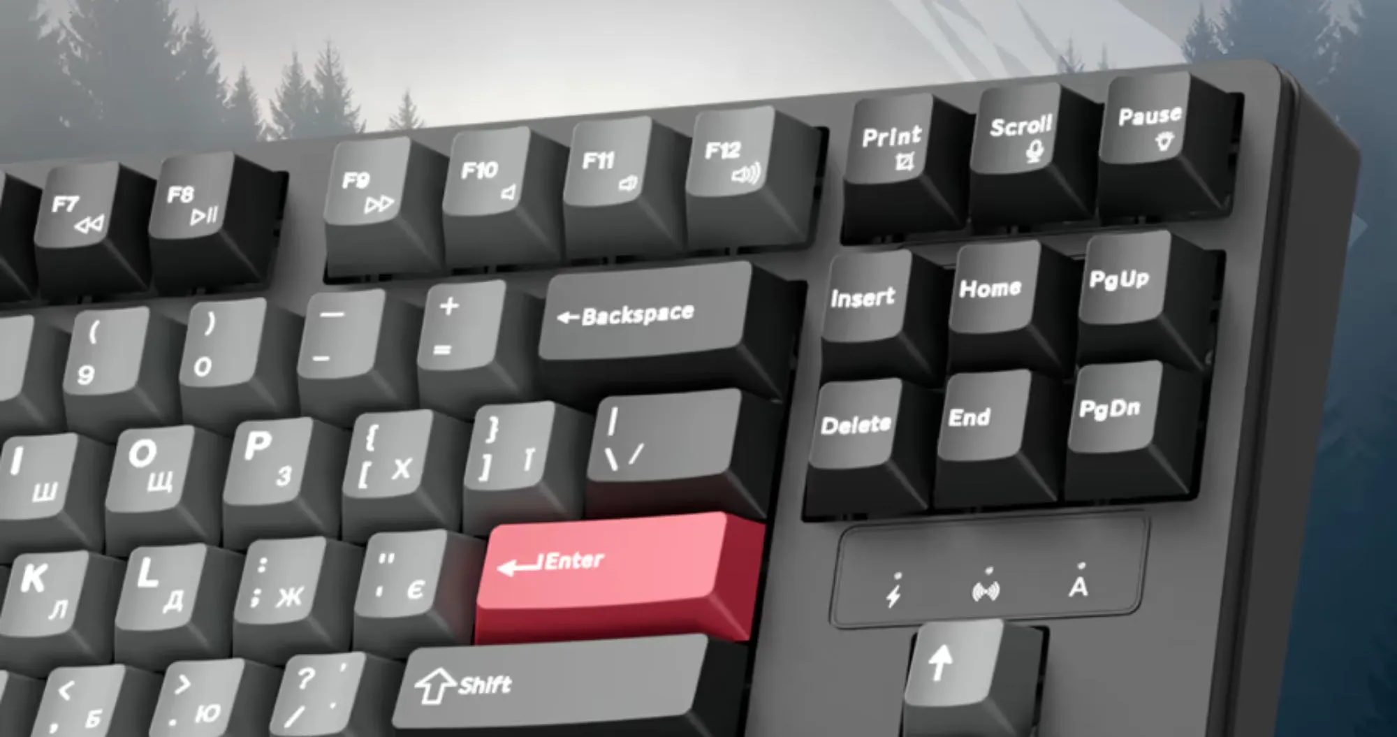 Клавиатура GamePro Asgard Ragnar (MK285WH) (White) (UA)