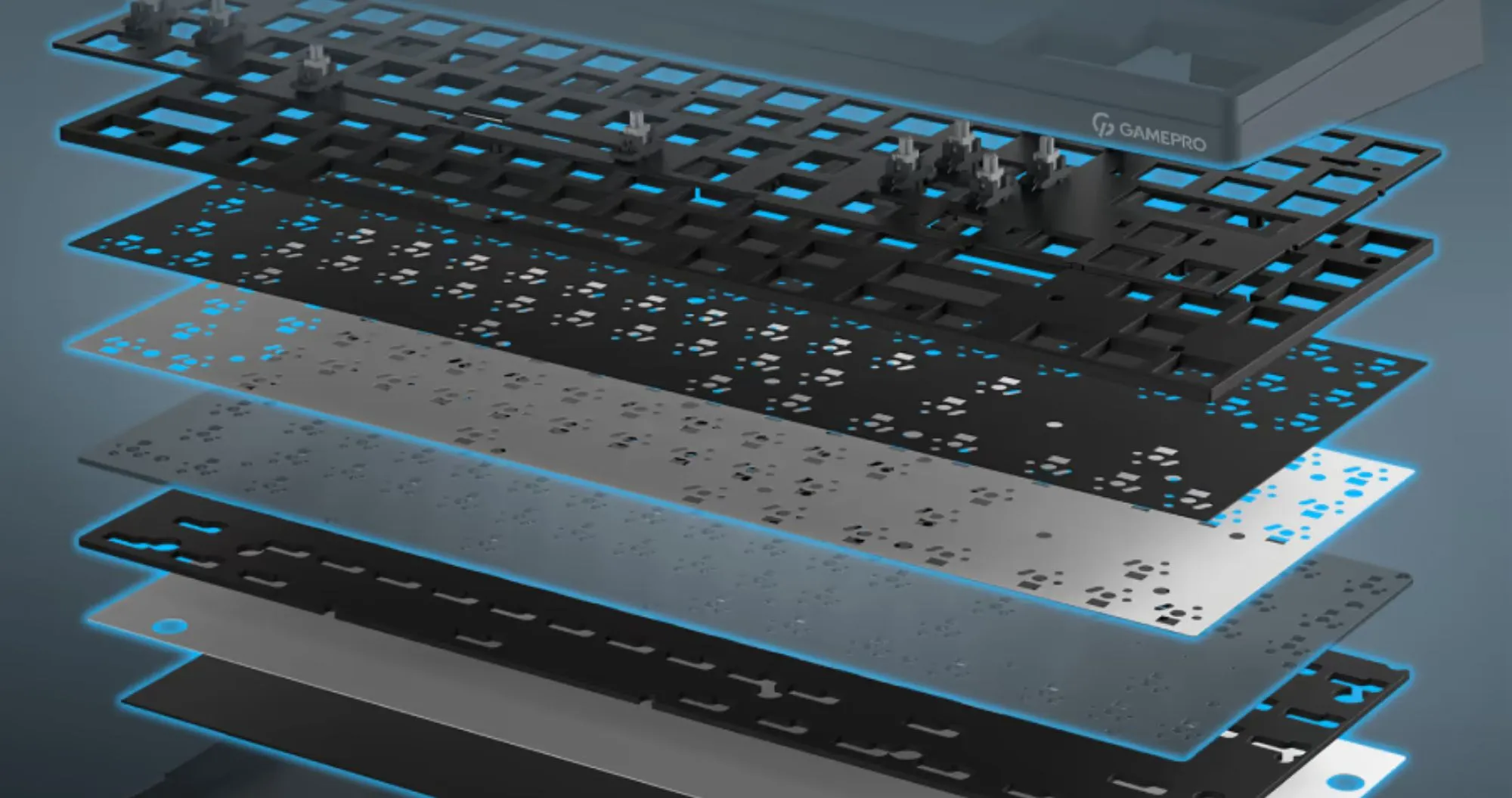 Клавіатура GamePro Asgard Ragnar (MK285BL) (Blue) (UA)