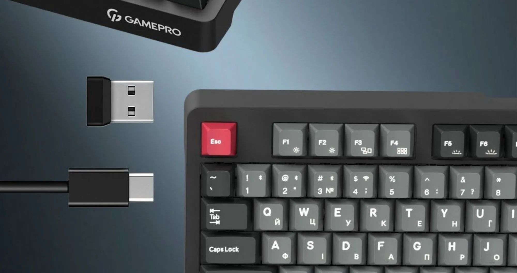 Клавиатура GamePro Asgard Drakkar (MK305WH) (White) (UA)