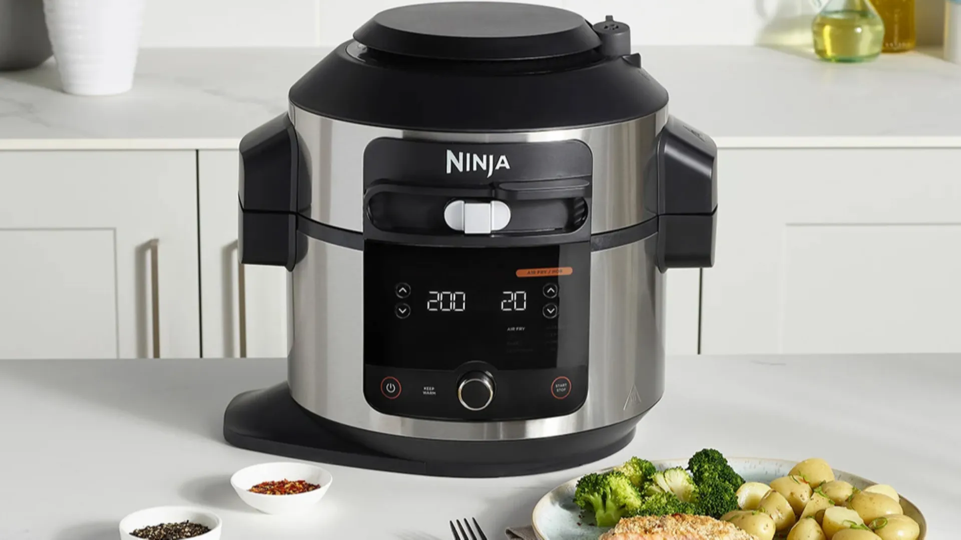 Мультиварка-скороварка Ninja Foodi 7.5L Max SmartLid (UA)