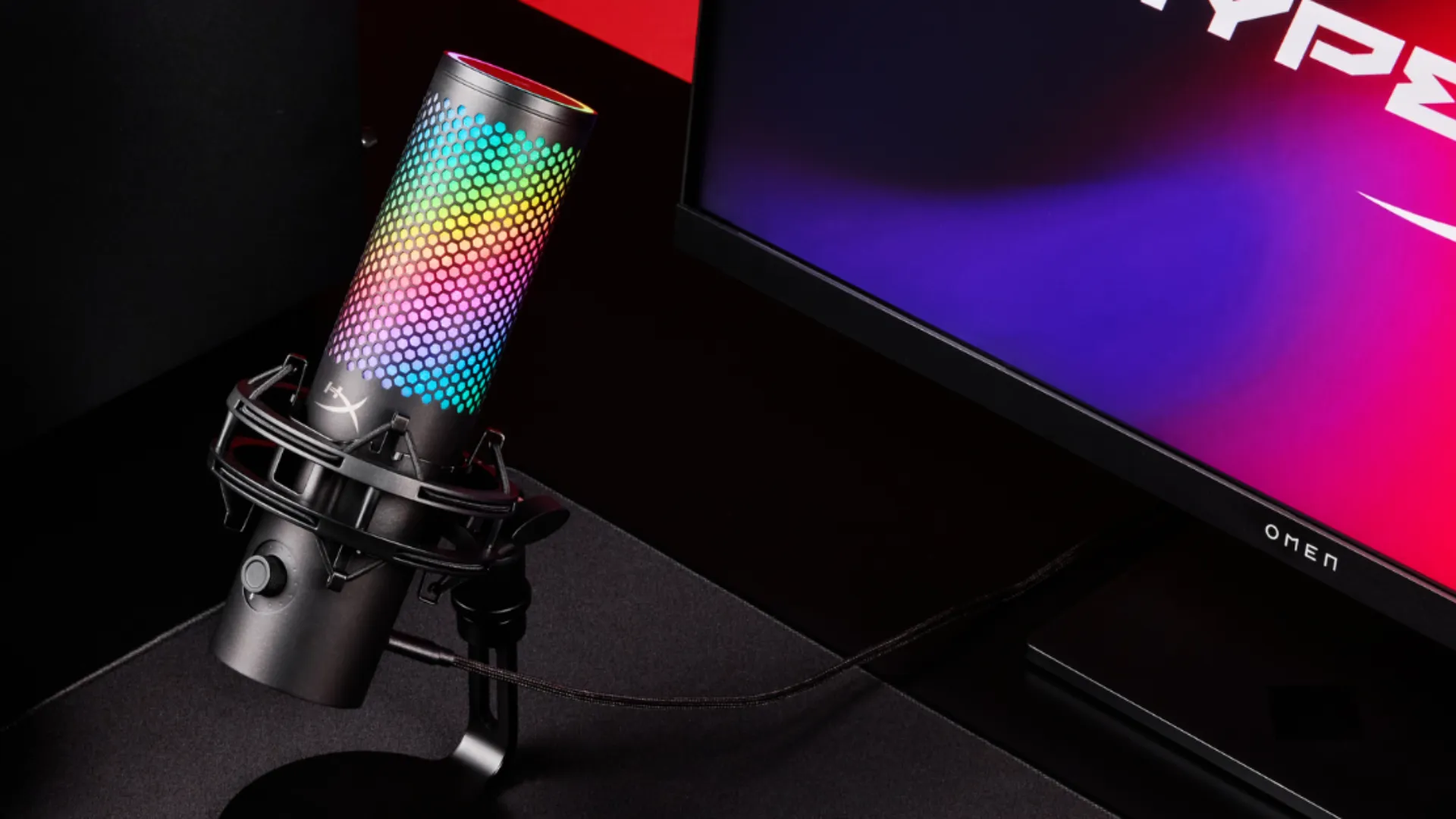 Микрофон HyperX QuadCast 2 S (Black) RGB (EU)