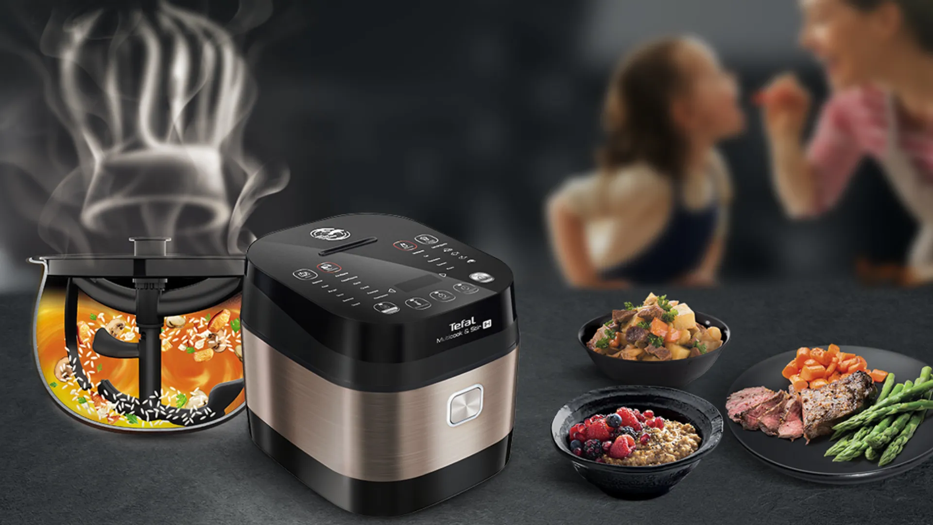 Мультиварка Tefal MultiCook & Stir RK905A34 (UA)