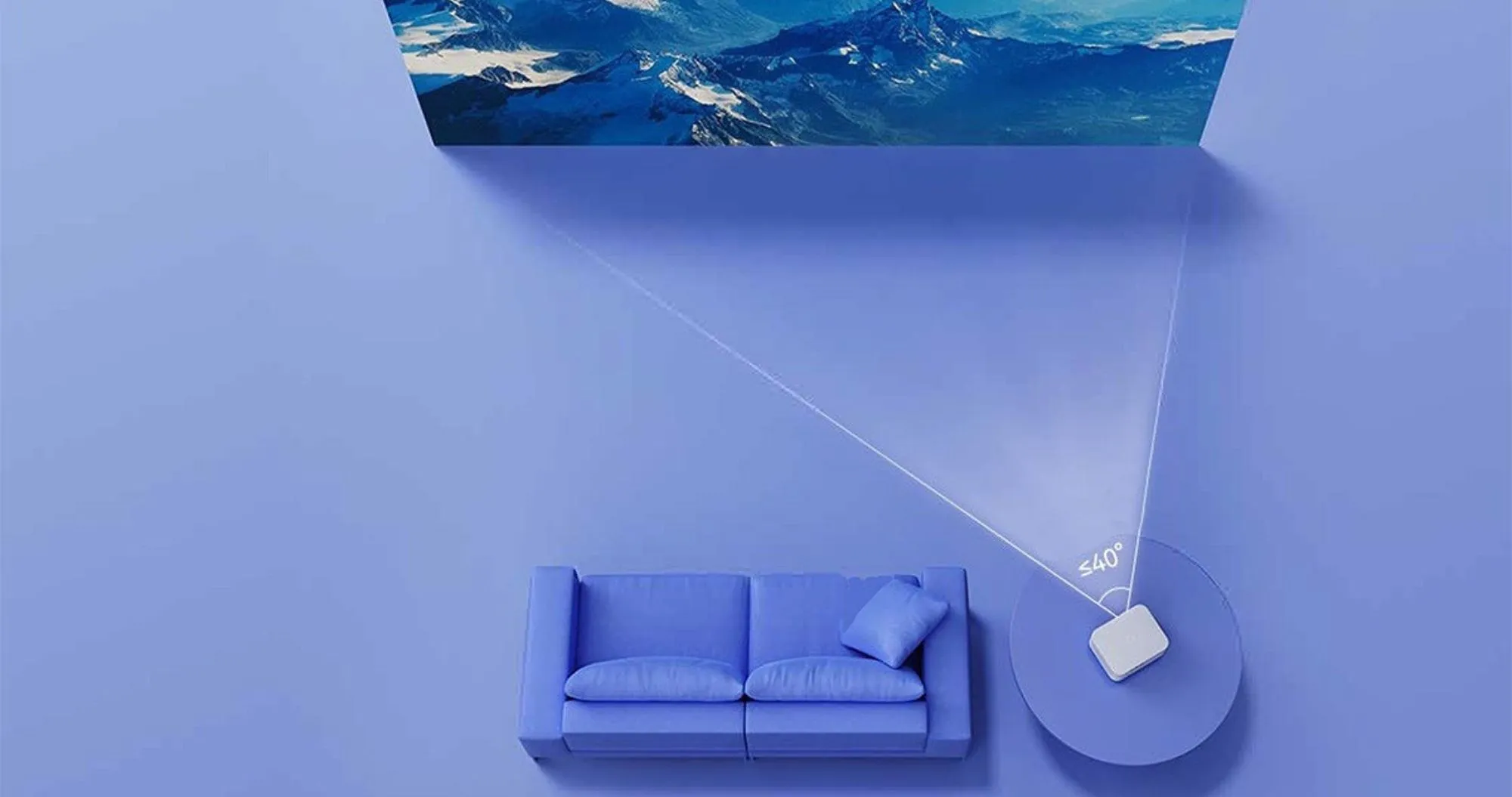 Мультимедийный проектор Wanbo X2 Max (White)