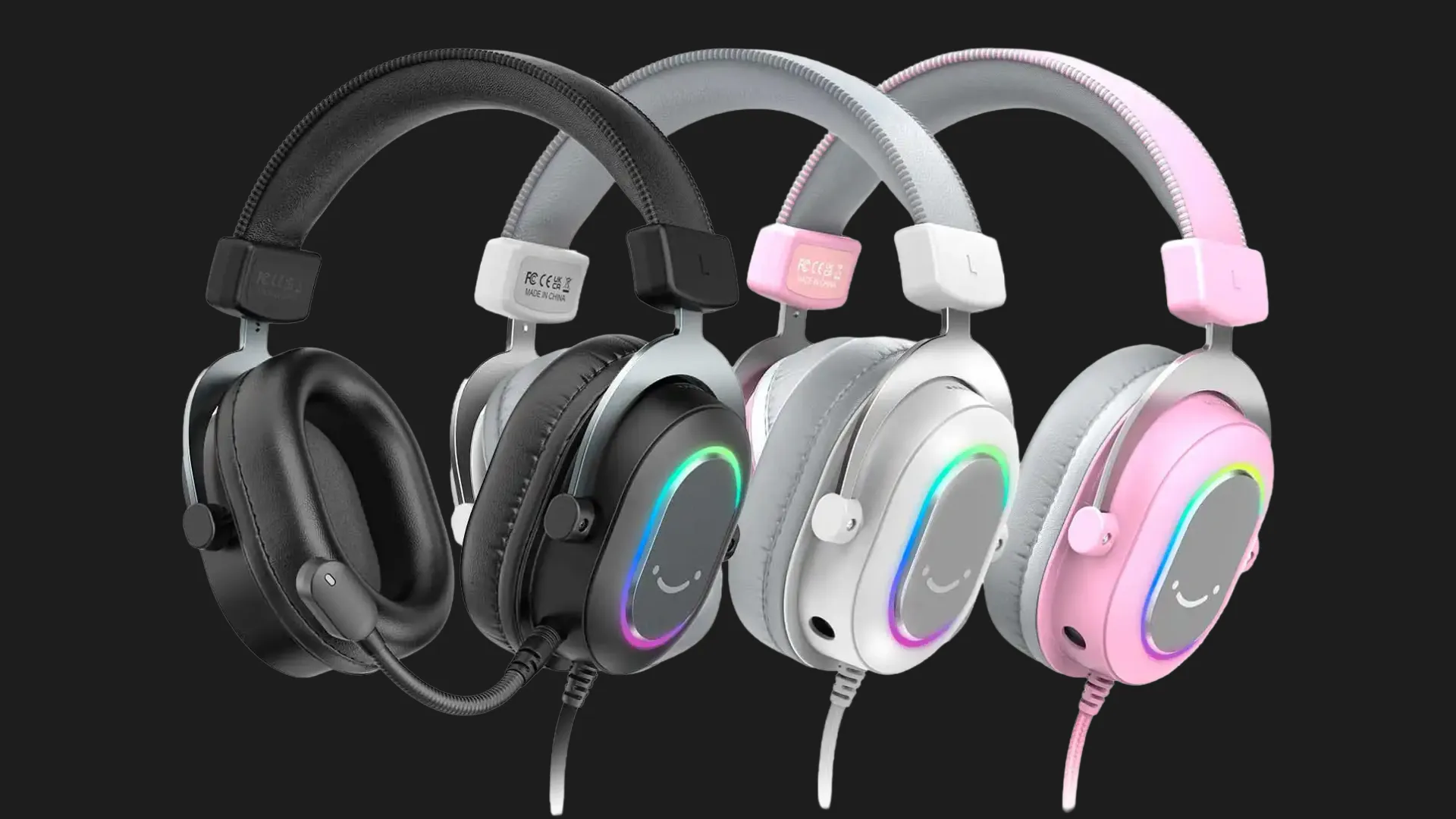 Игровая гарнитура Fifine RGB H6 (Black) (UA)