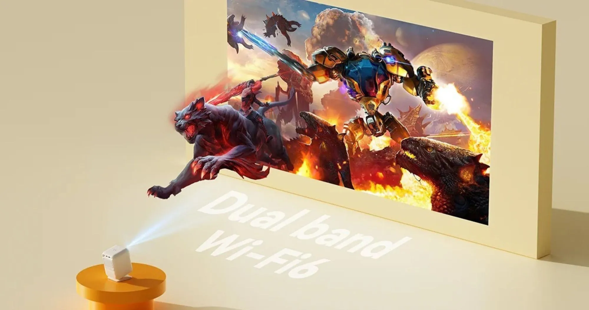 Мультимедийный проектор Wanbo Dali 1 (White)