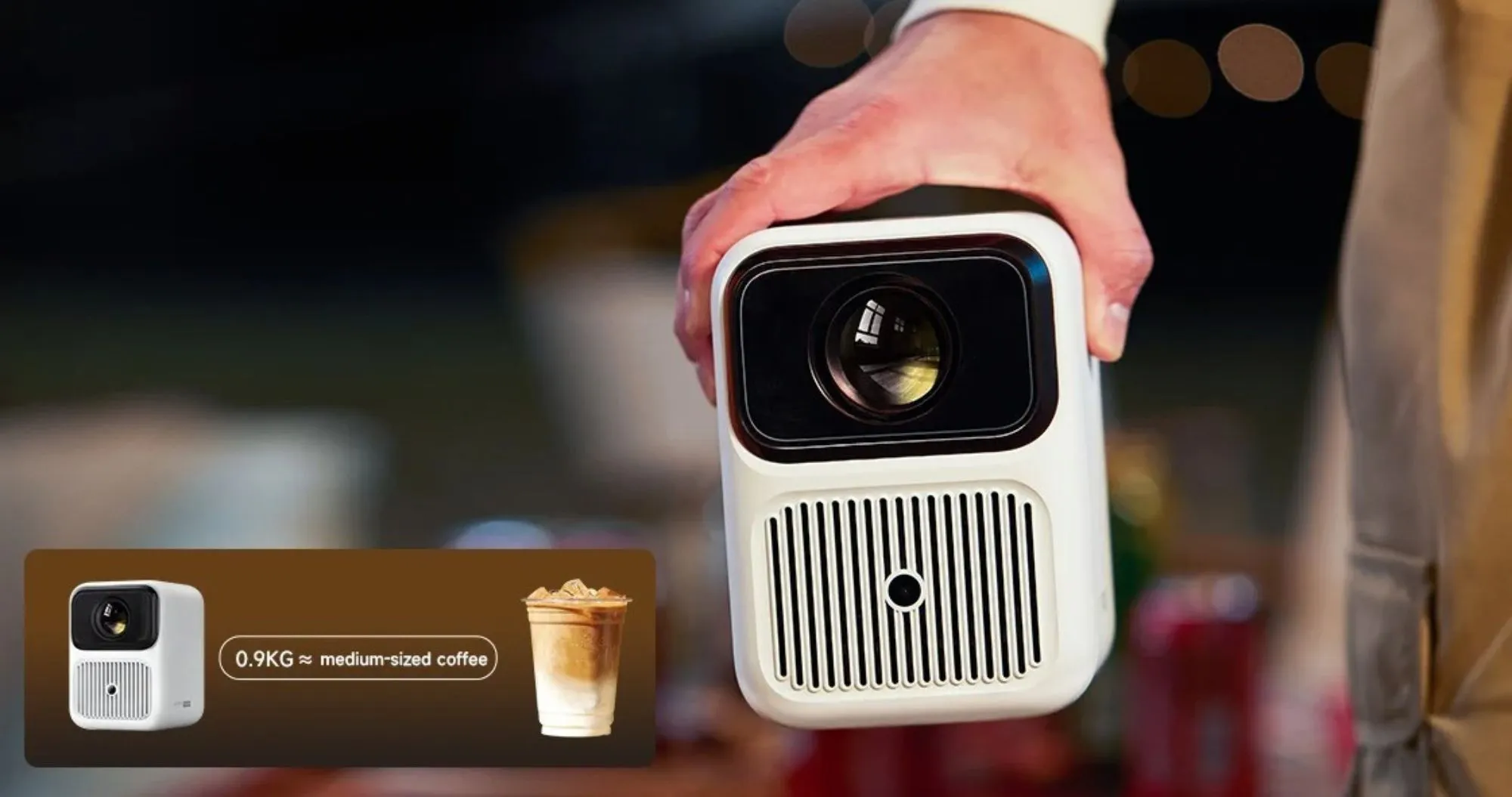 Мультимедійний проектор Wanbo Dali 1 (White)