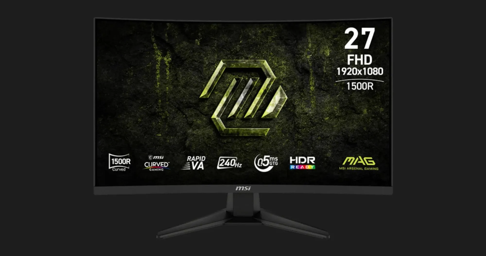 Монитор MSI 27" MAG 275CF X24 VA 240Hz (UA)