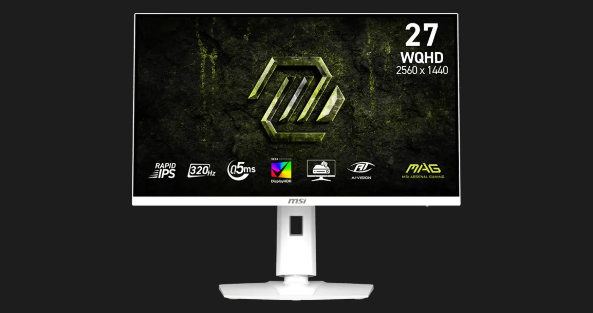 Монітор MSI 27" MAG 274QRFW X32 IPS 320Hz (UA)