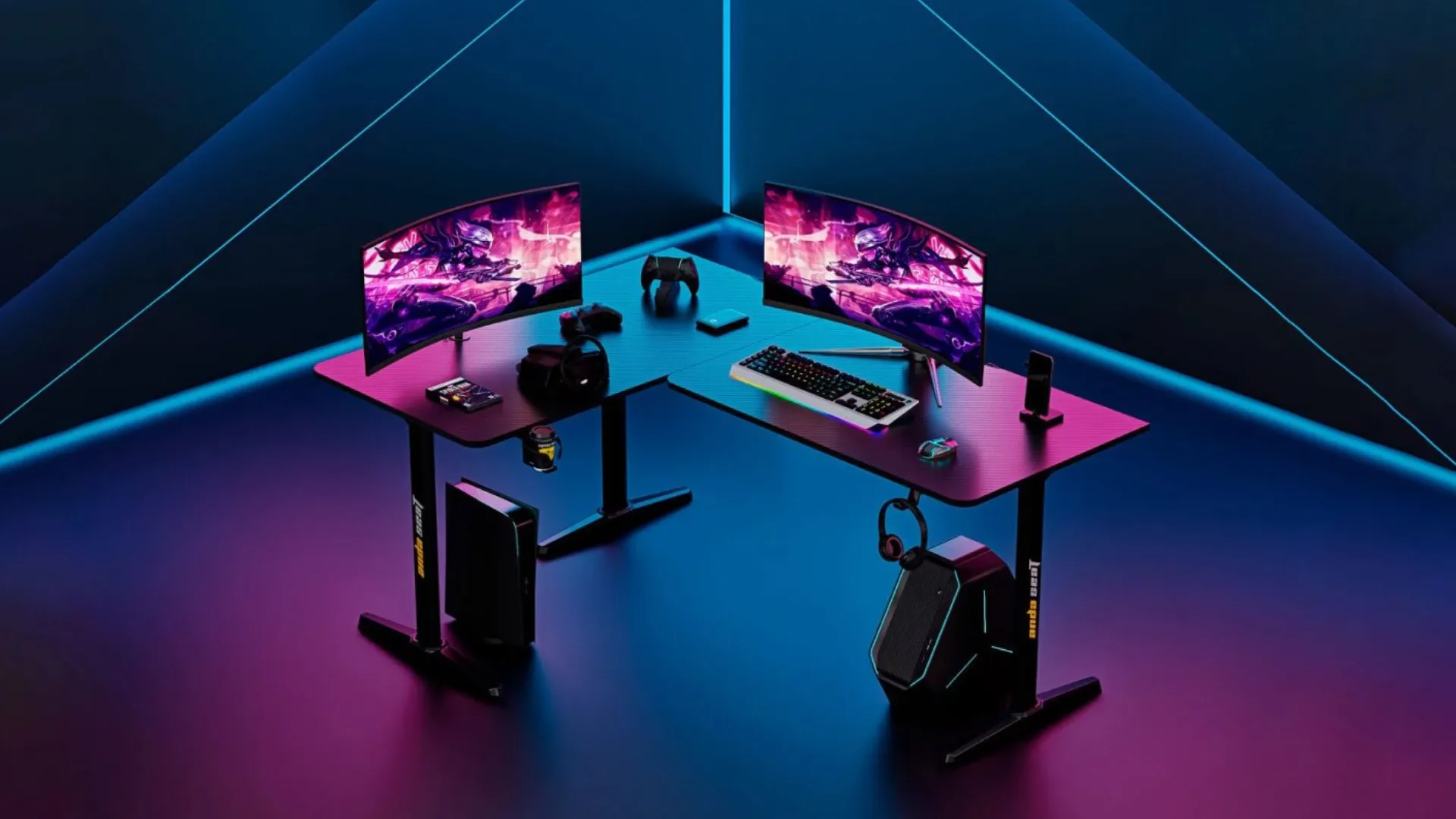 Компьютерный стол Anda Seat Wind Seeker (Black)