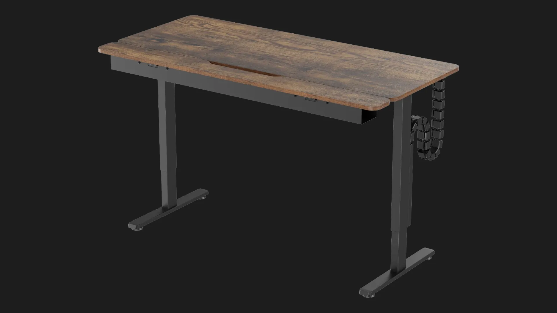 Комп'ютерний стіл OfficePro ODE1575DW (Dark Wood)