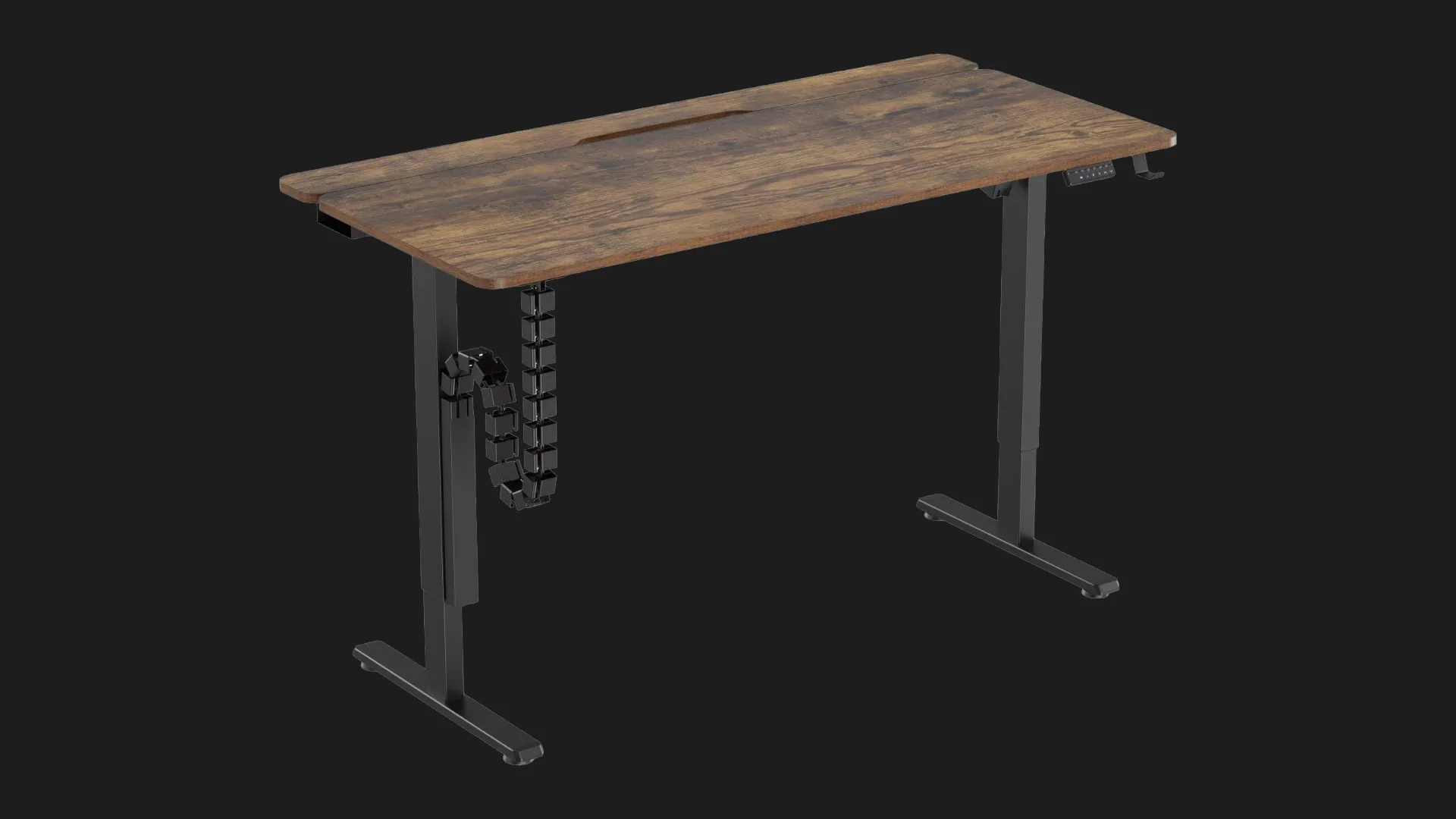 Комп'ютерний стіл OfficePro ODE1575DW (Dark Wood)