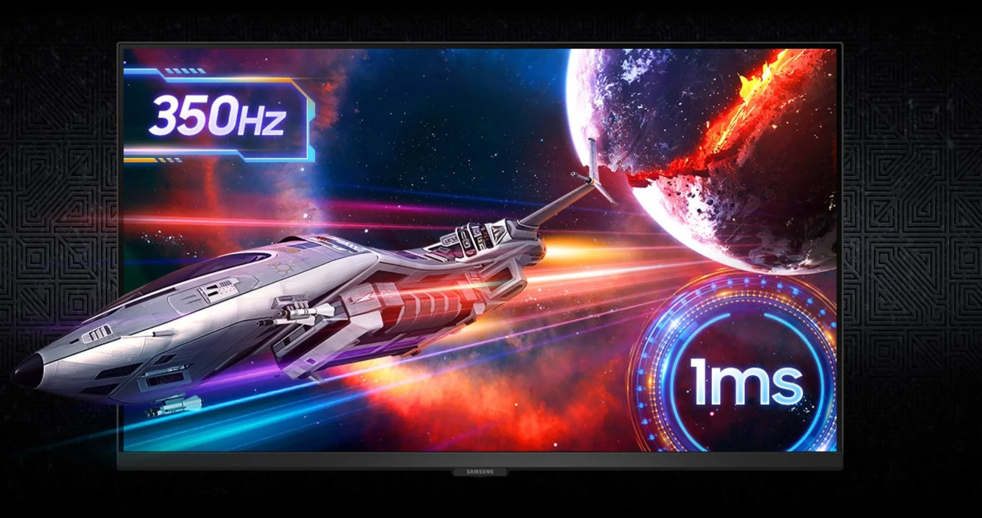 Монітор Samsung 27" Odyssey G6 IPS 350Hz  LS27FG606EIXUA (UA)