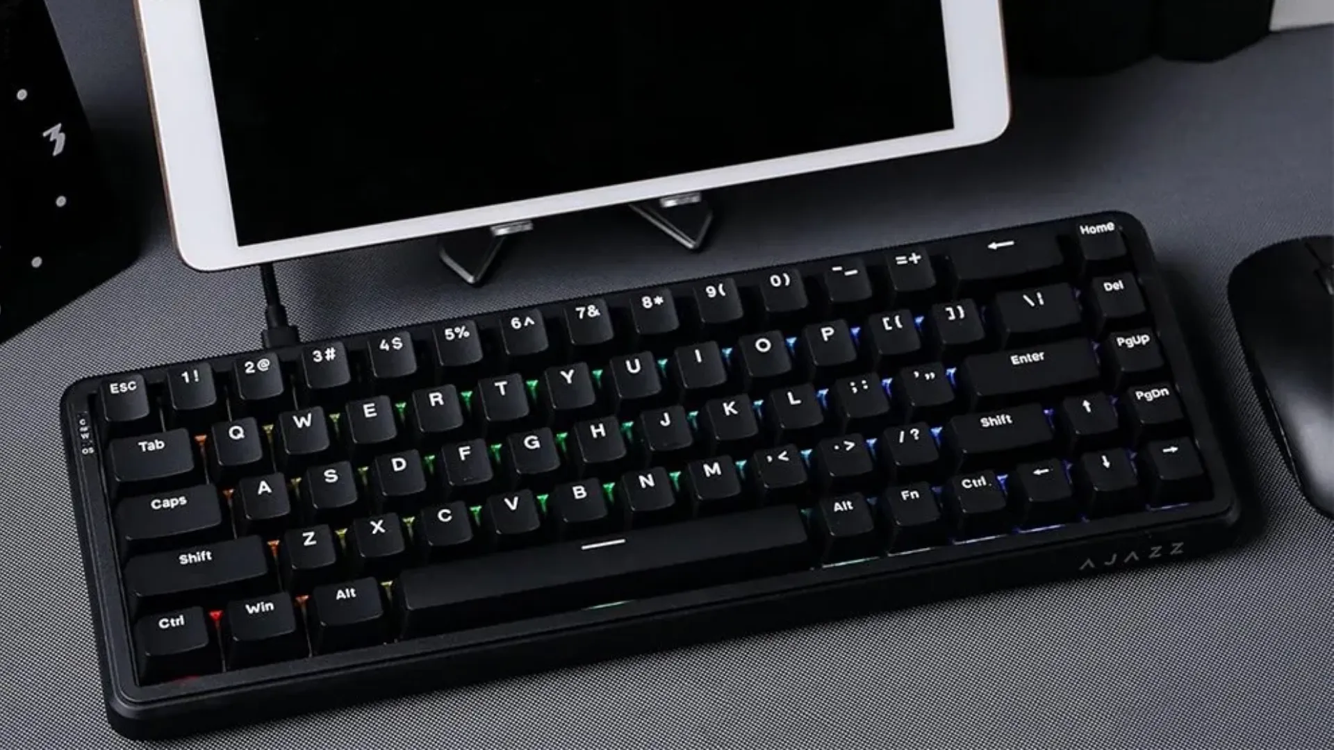 Клавиатура игровая Ajazz AK680 MAX (White) (AK680-WM-W-A) (UA)