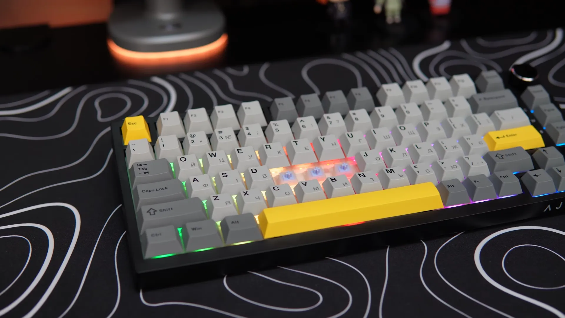 Клавиатура игровая Ajazz AK820 PRO Gift Switch (Black) (AK820PRO-G-BGY) (UA)