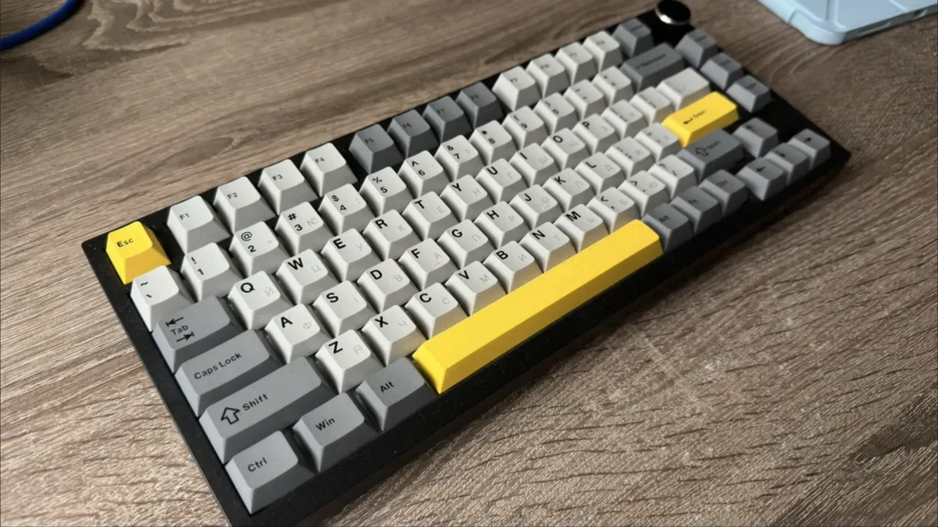 Клавиатура игровая Ajazz AK820 PRO Flying Fish Switches (White/Purple) (AK820PRO-FF-PWB) (UA)