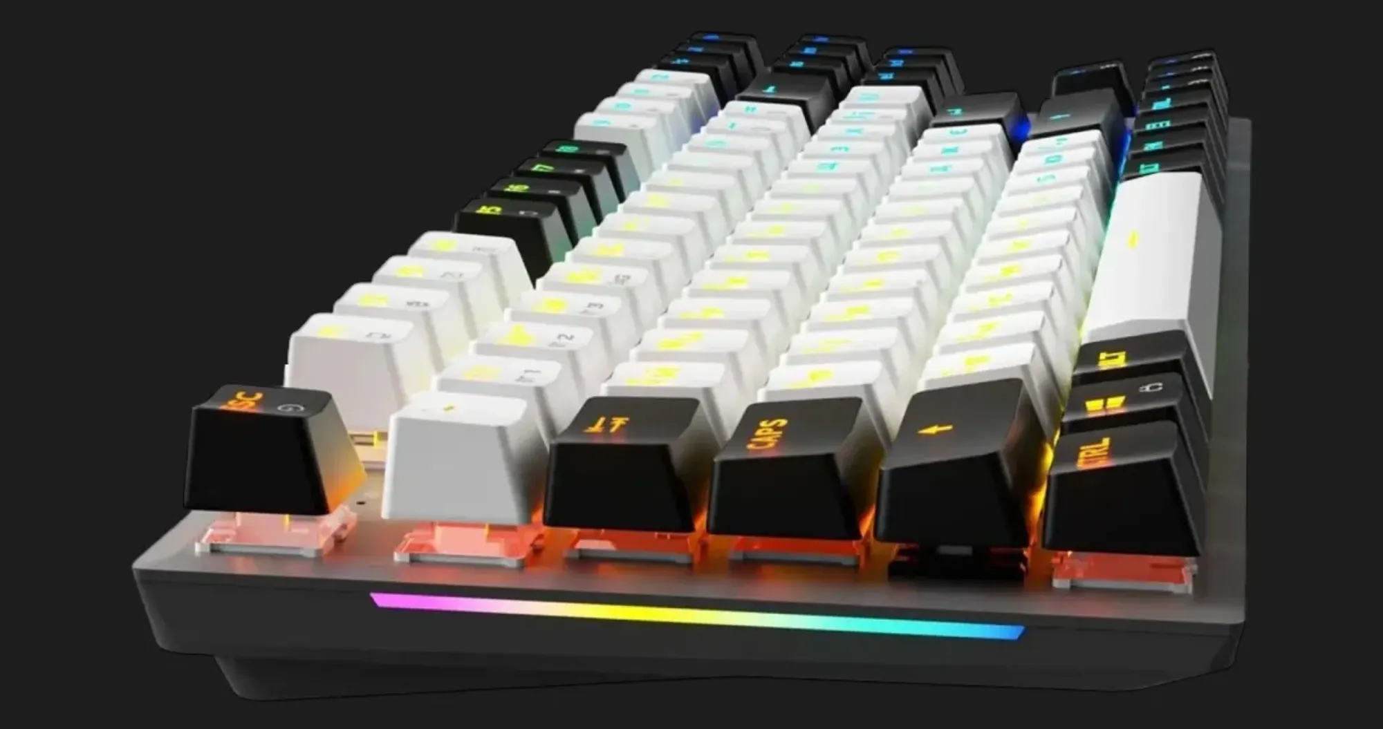 Клавіатура GamePro Genesis Joker Pro 87% Red switches (Gray) (UA)