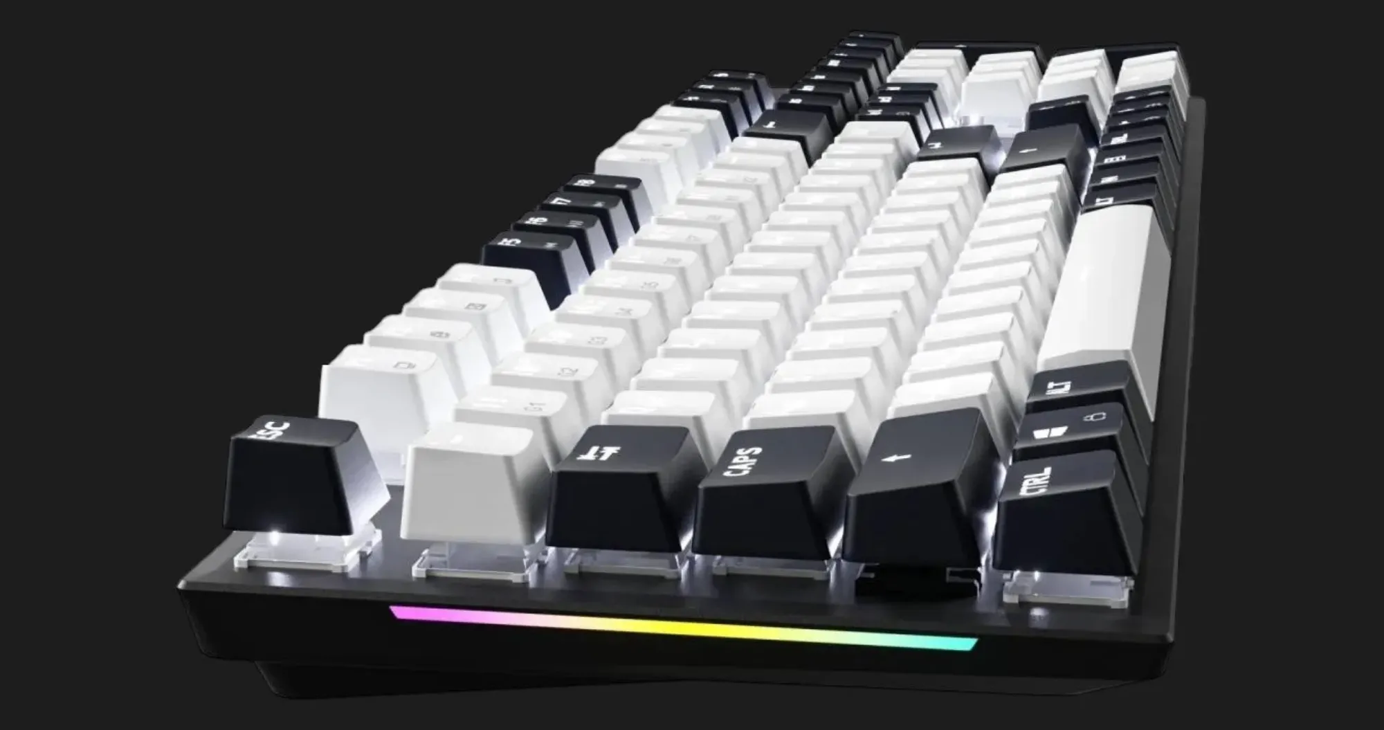 Клавіатура GamePro Genesis Metallic 100% Red switches (Black) (UA)