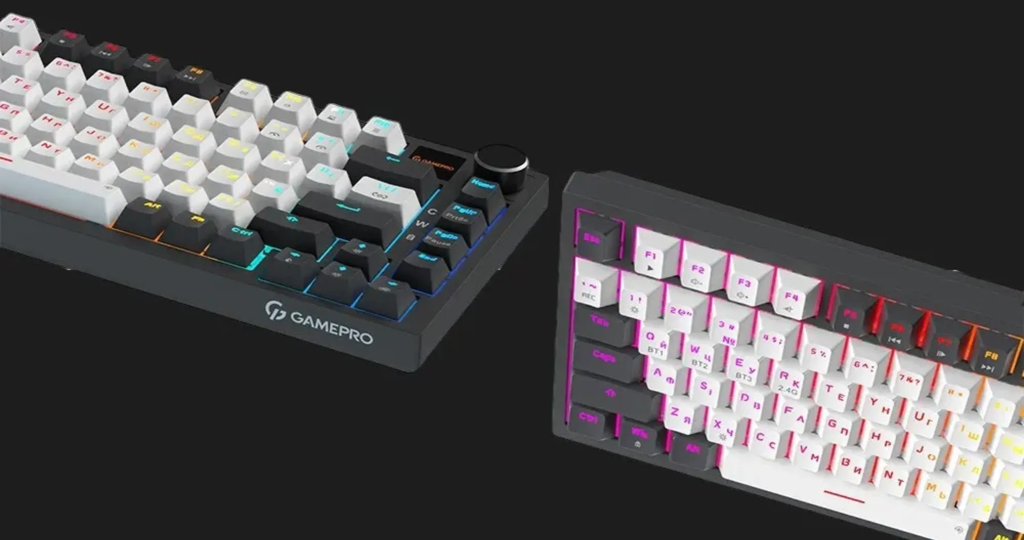 Клавіатура GamePro Asgard Valhalla Pro 75% Rainy switches (White) (UA)